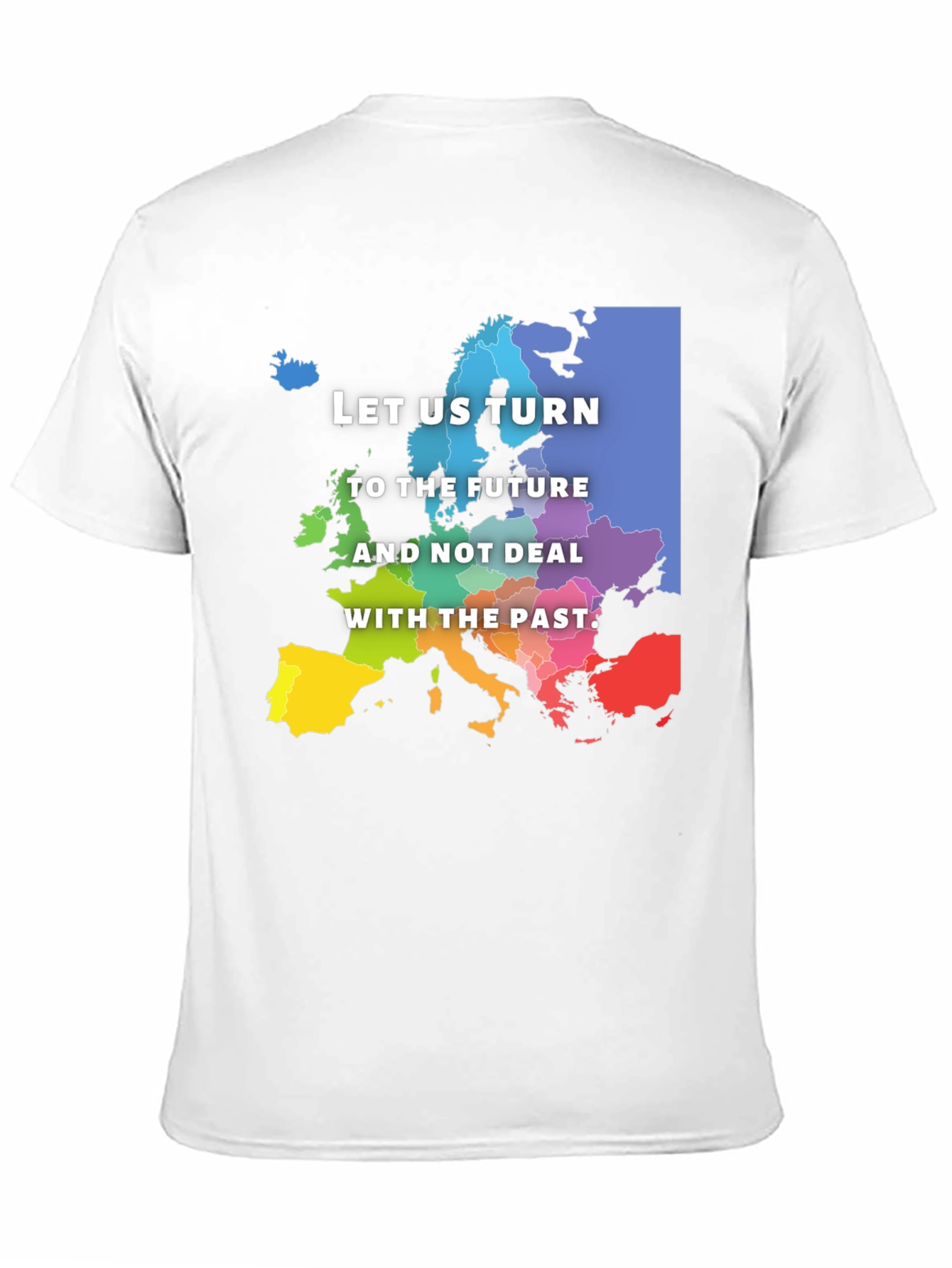 Black Europe Future Black T-Shirt view 11