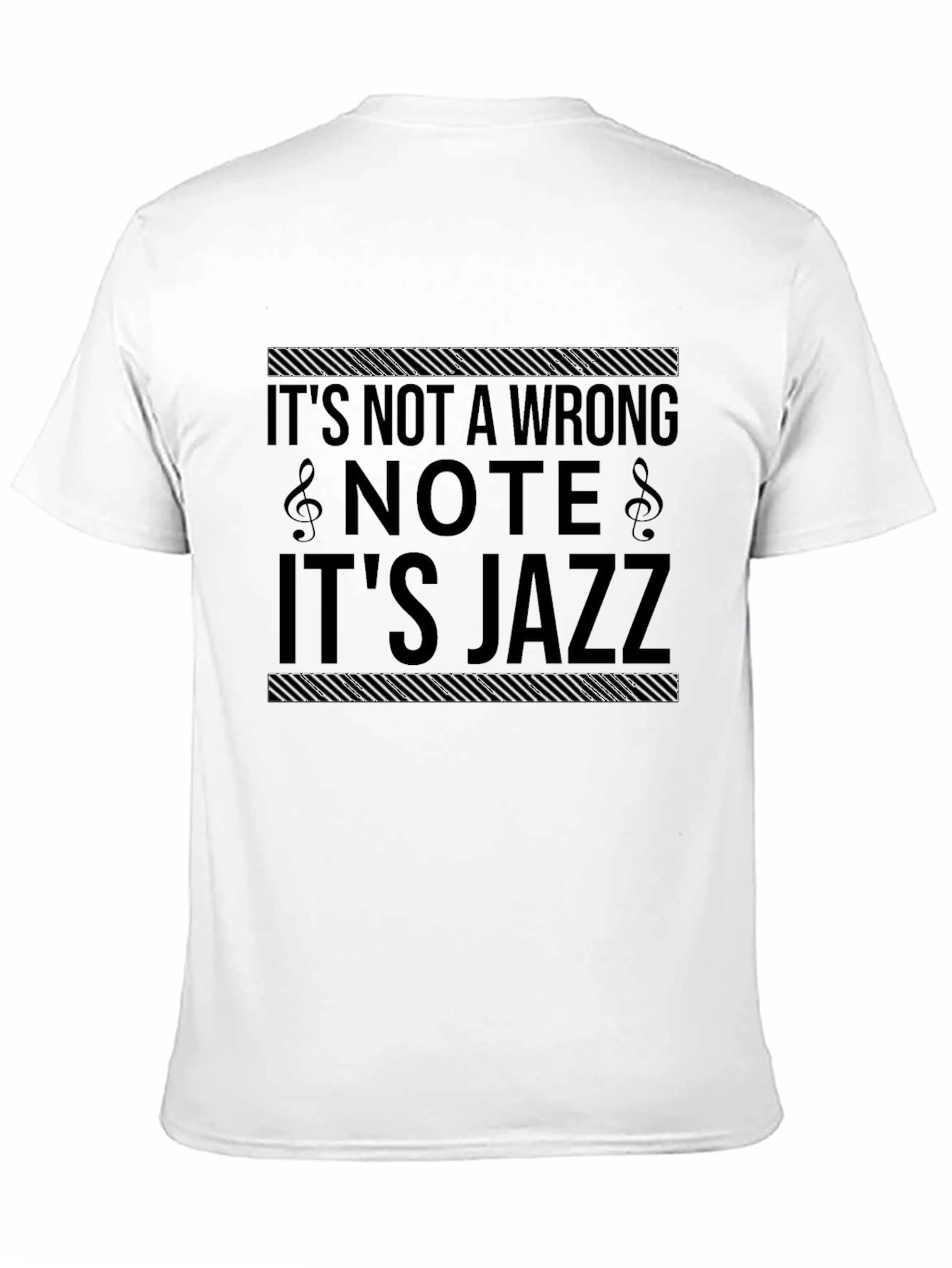 Black It's Jazz T-Shirt, Music Lover Tee view 11