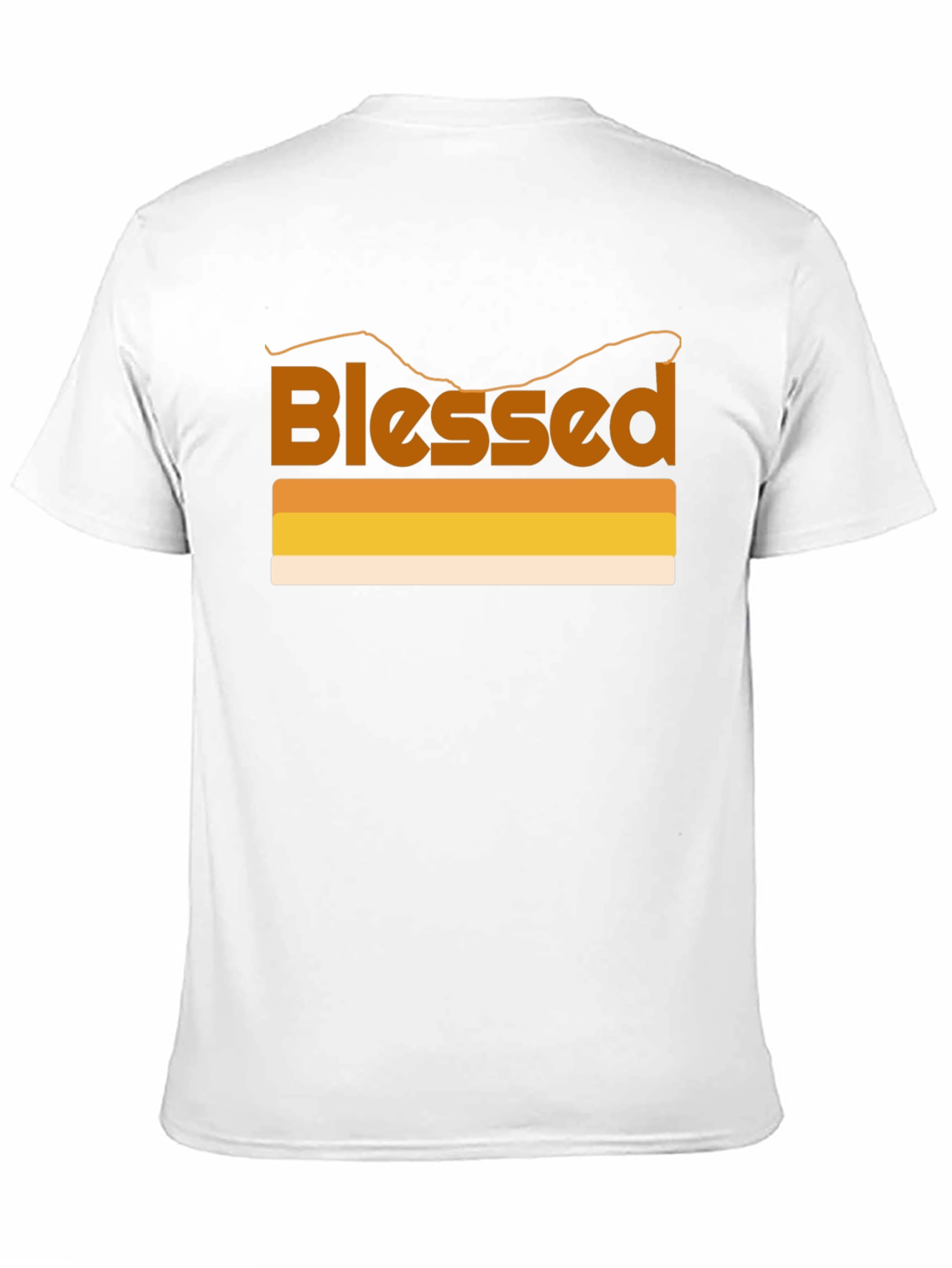 Black Blessed Graphic T-Shirt - Retro Style view 11