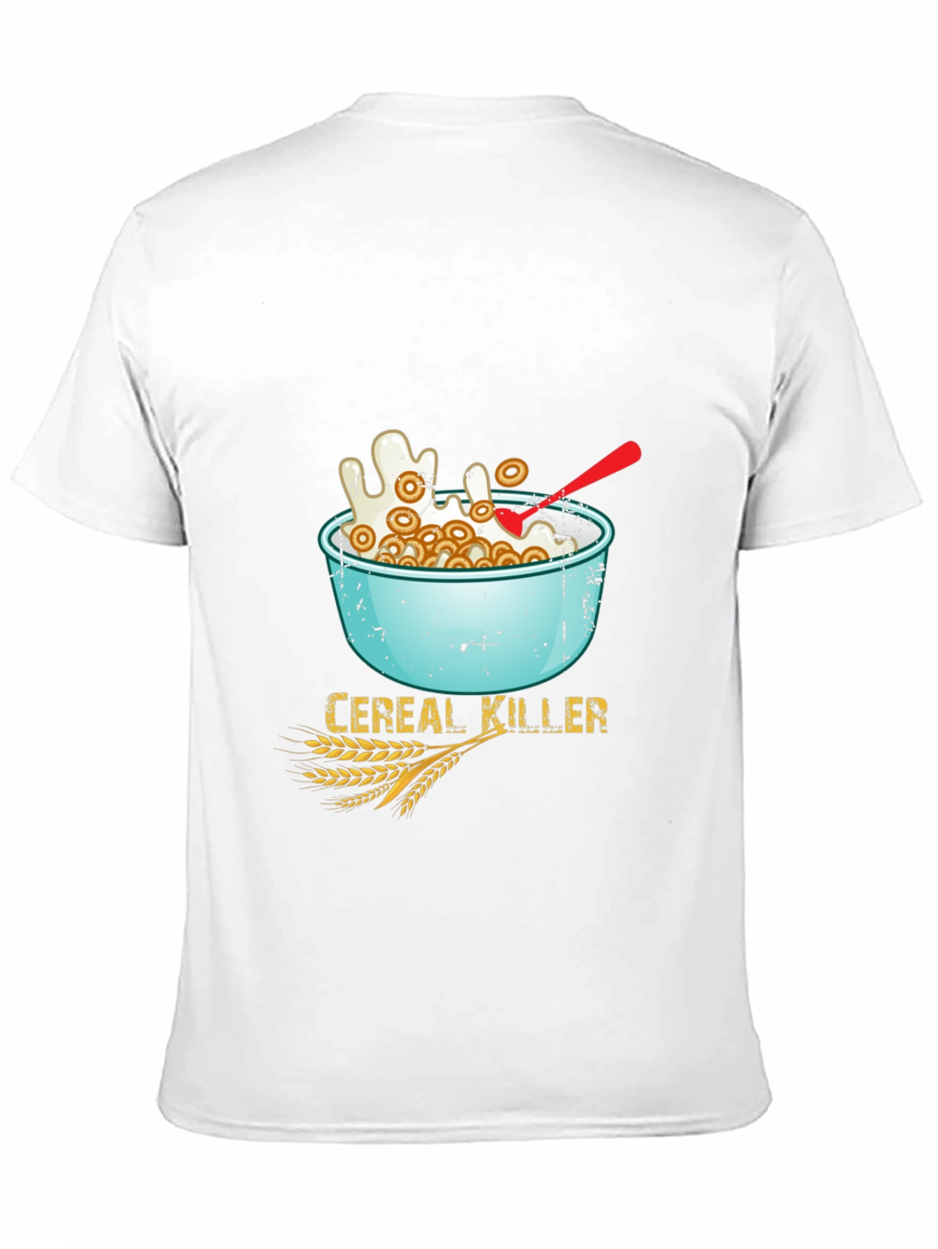 Black Cereal Killer T-Shirt - Funny Breakfast Pun Tee view 11