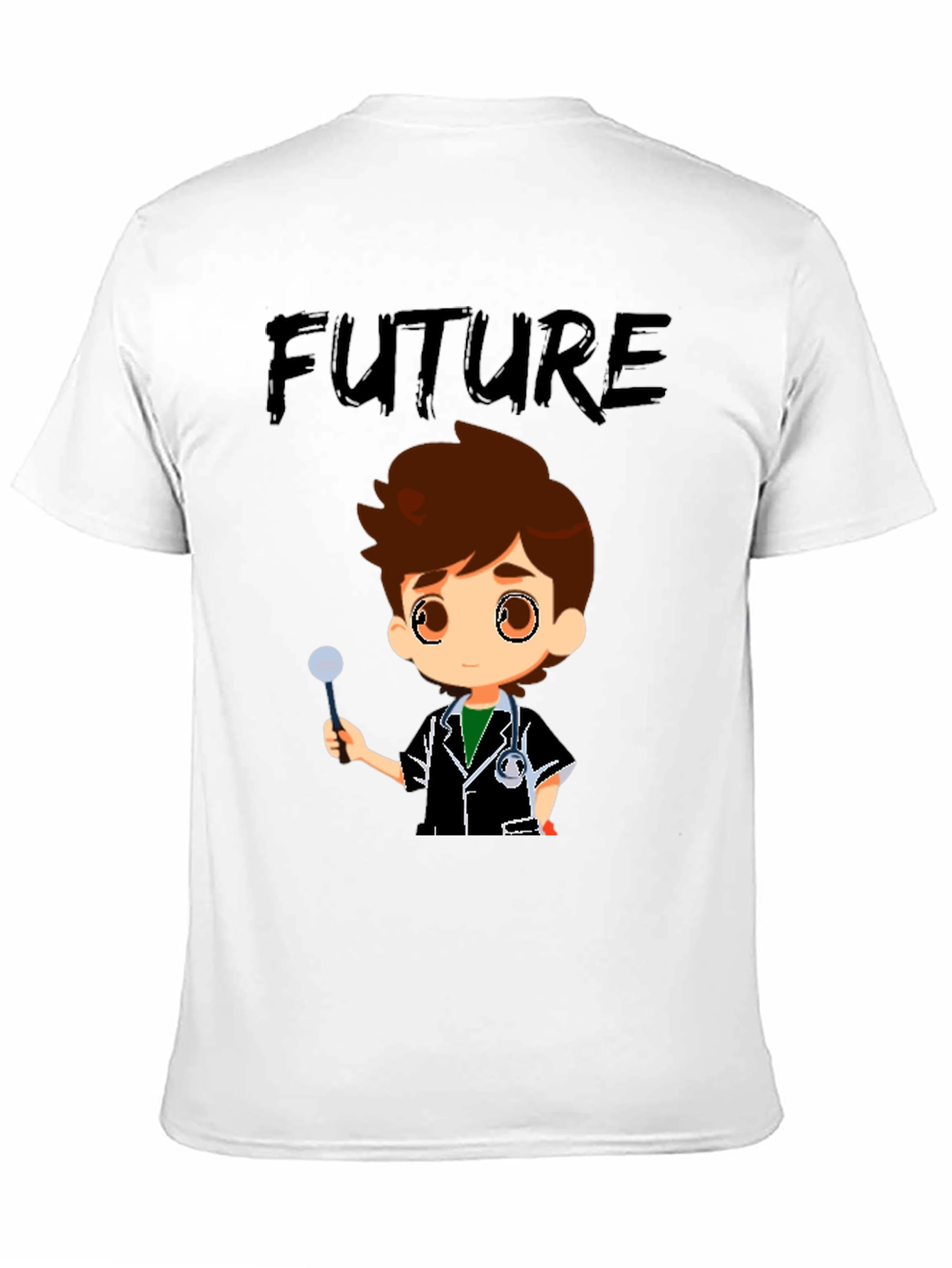 Black Future Doctor T-Shirt view 11