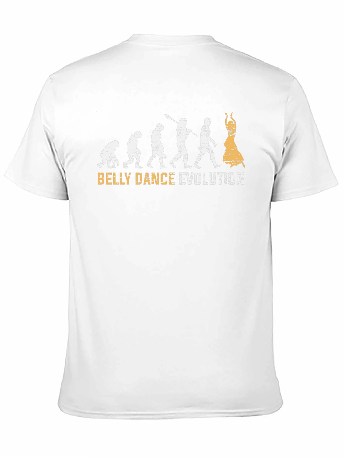 Black Belly Dance Evolution Graphic T-Shirt view 11