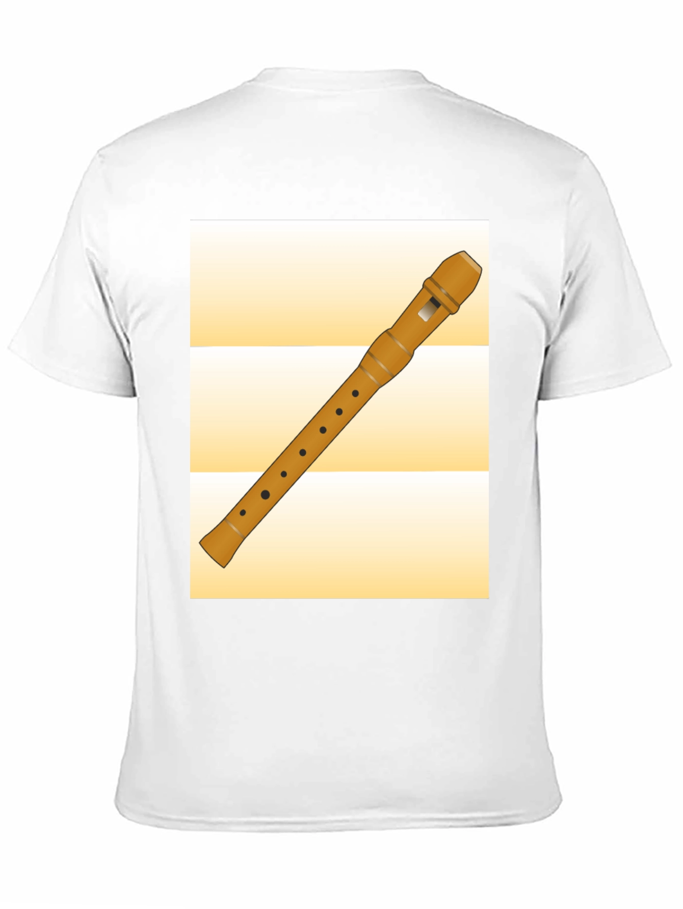 Black Recorders Instrument T-Shirt view 11