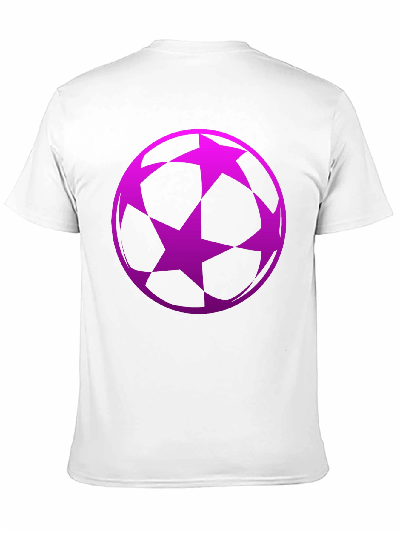 Black Soccer Star Graphic Tee - Black view 11