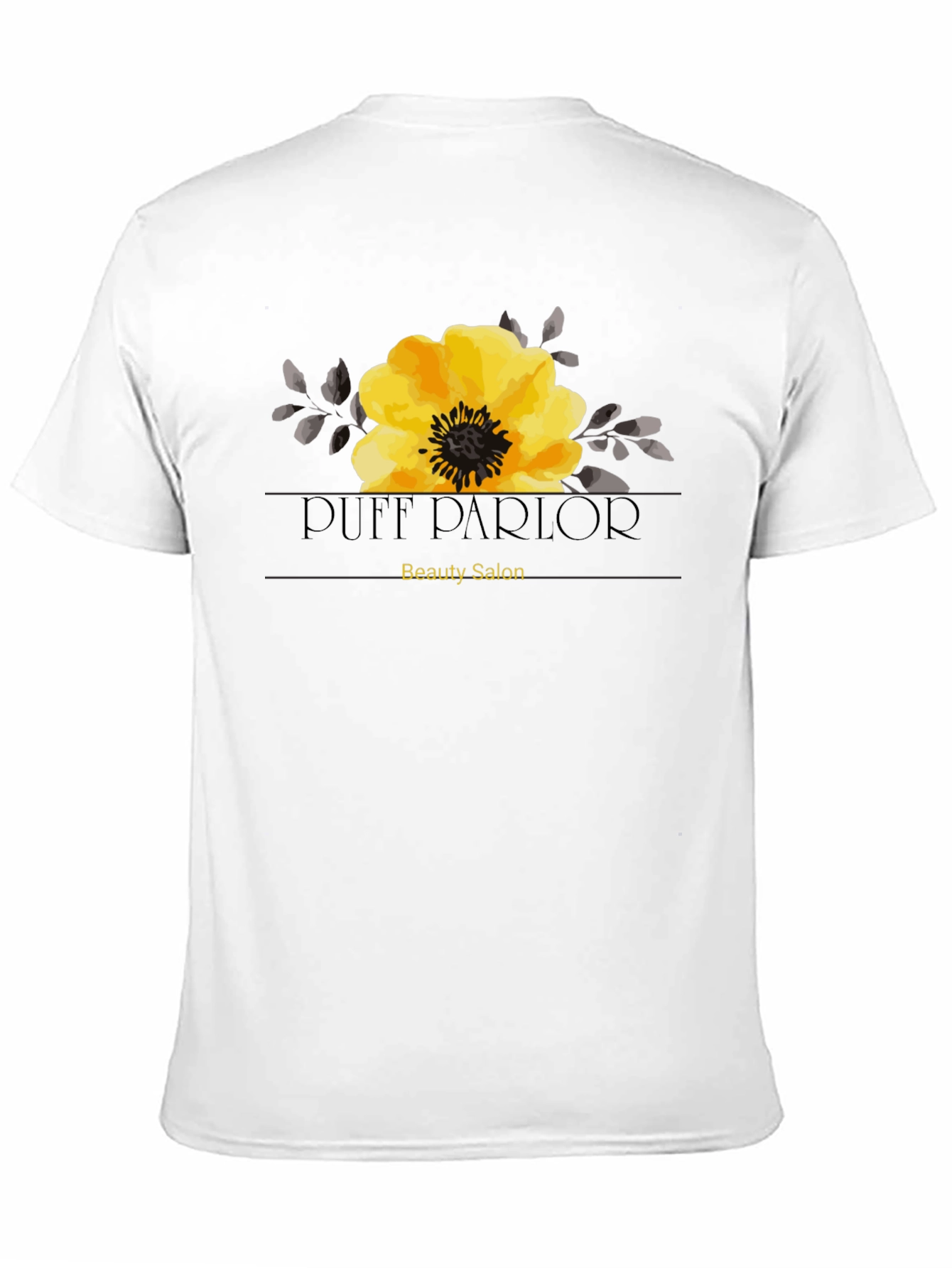Black Puff Parlor Beauty Salon Graphic T-Shirt view 11