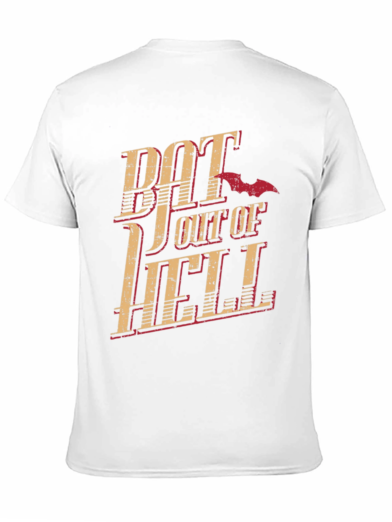 Black Bat Out of Hell Graphic T-Shirt - Vintage Style view 11