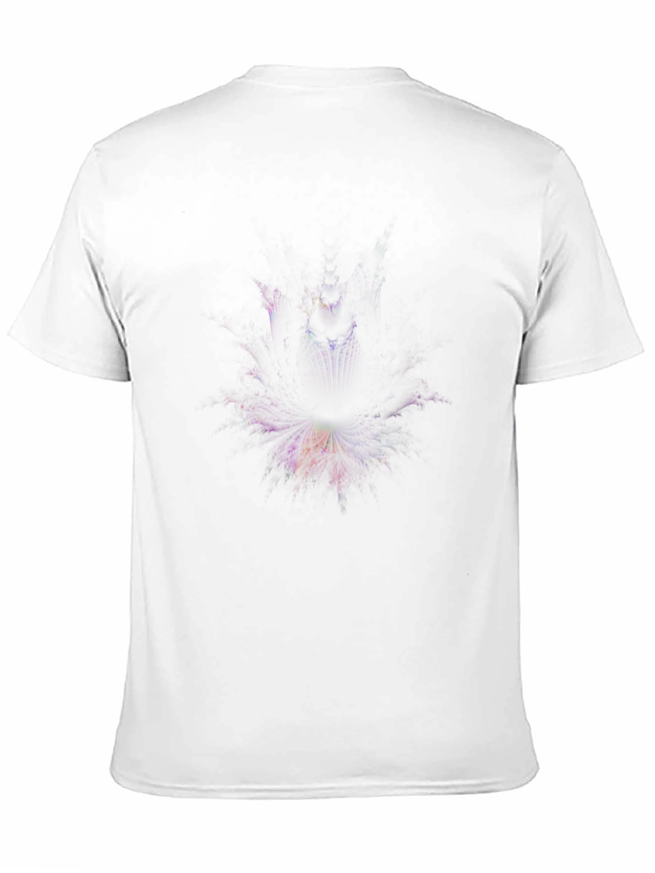 Black Abstract Graphic Print Crew Neck T-Shirt view 11