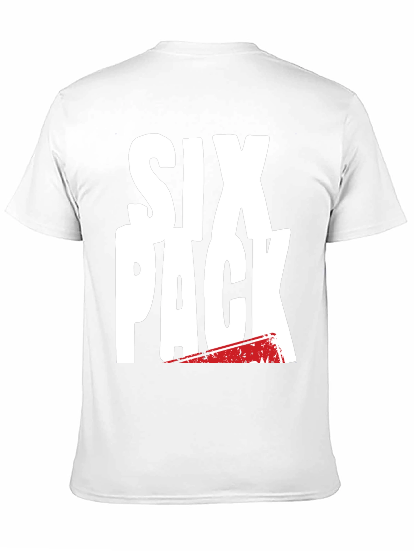 Black Six Pack Graphic Tee - Black Cotton T-Shirt view 11