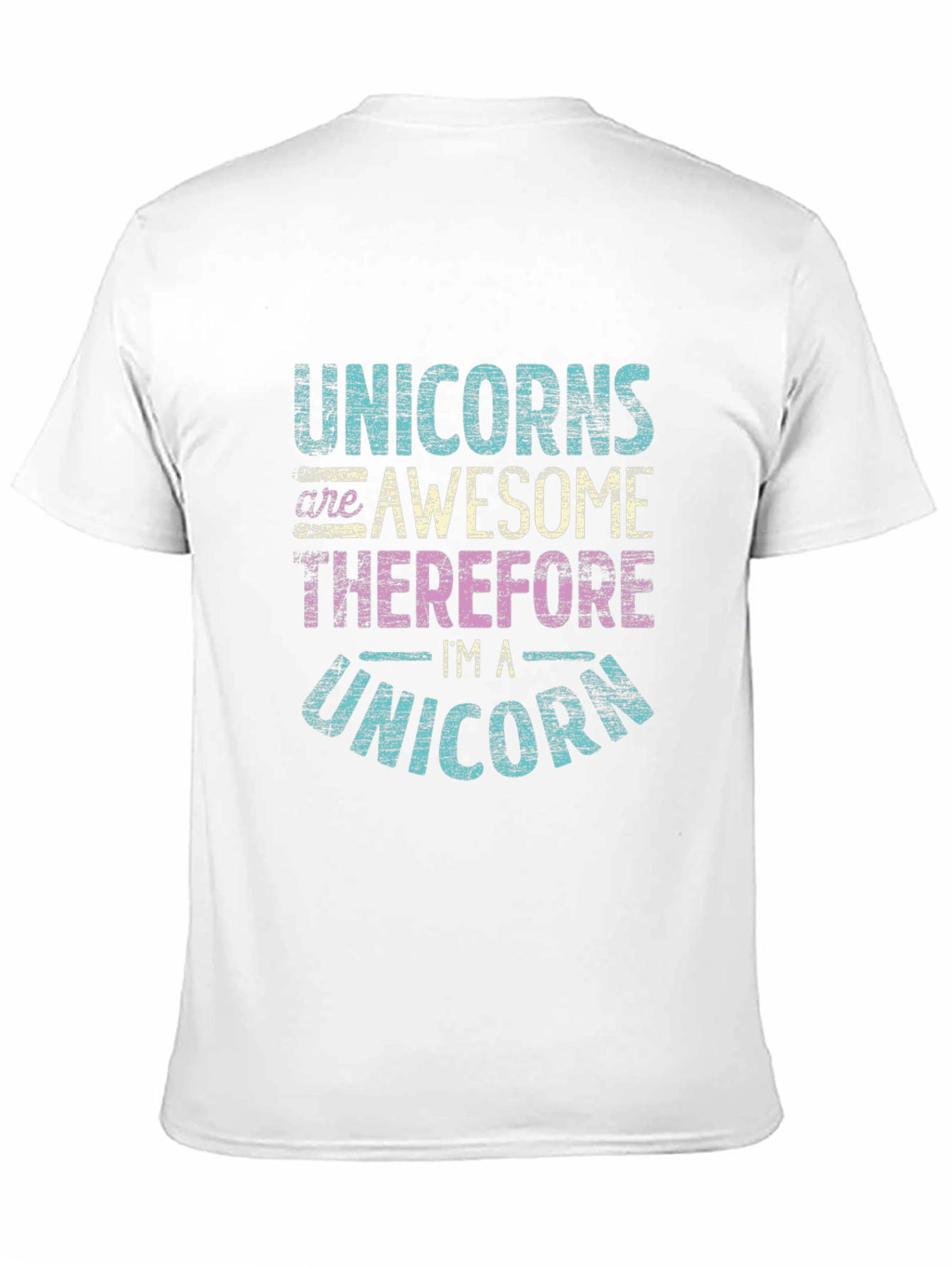 Black Unicorns Are Awesome T-Shirt view 11