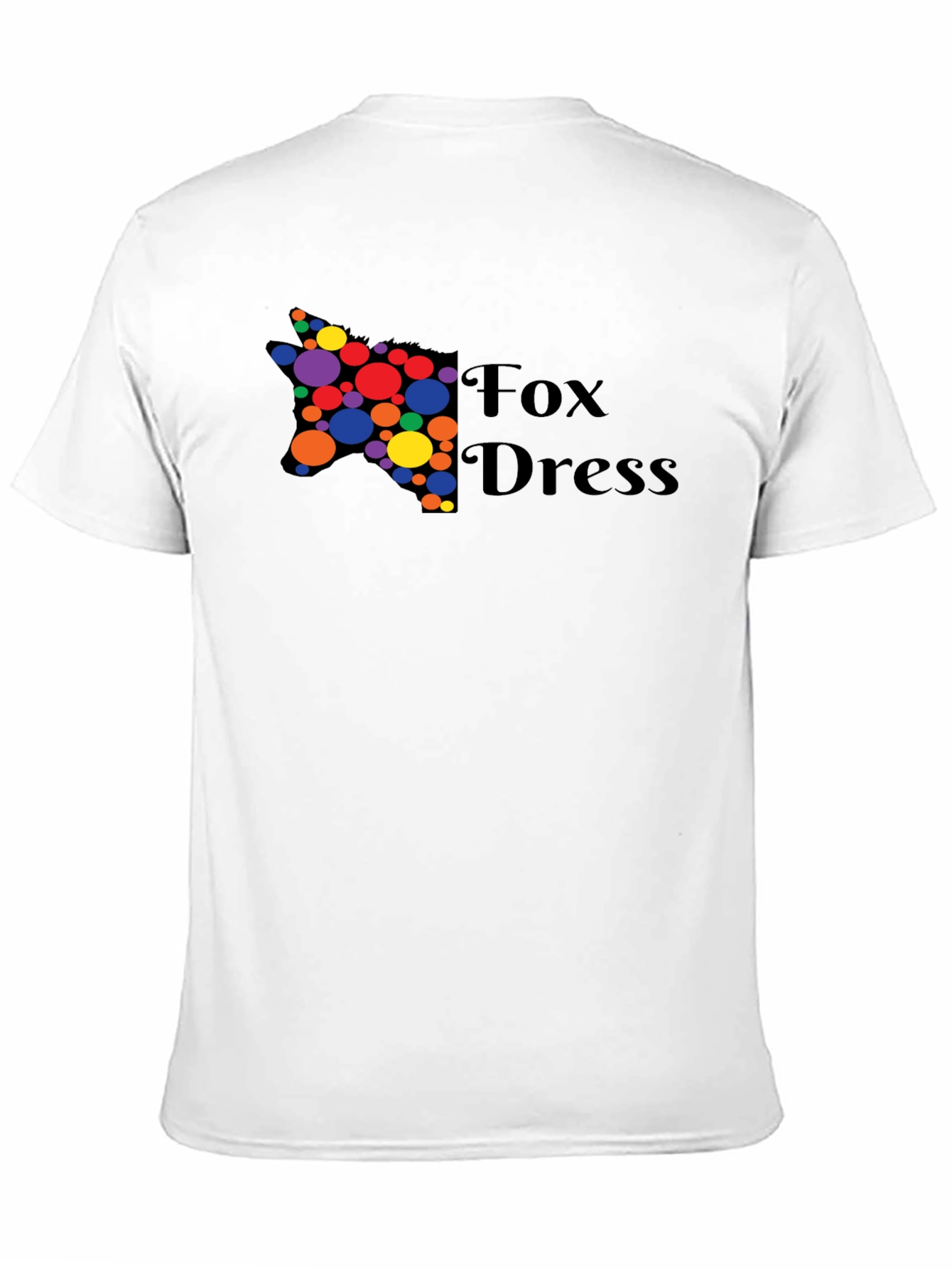 Black Fox Dress Graphic Tee - Men's Black T-Shirt view 11
