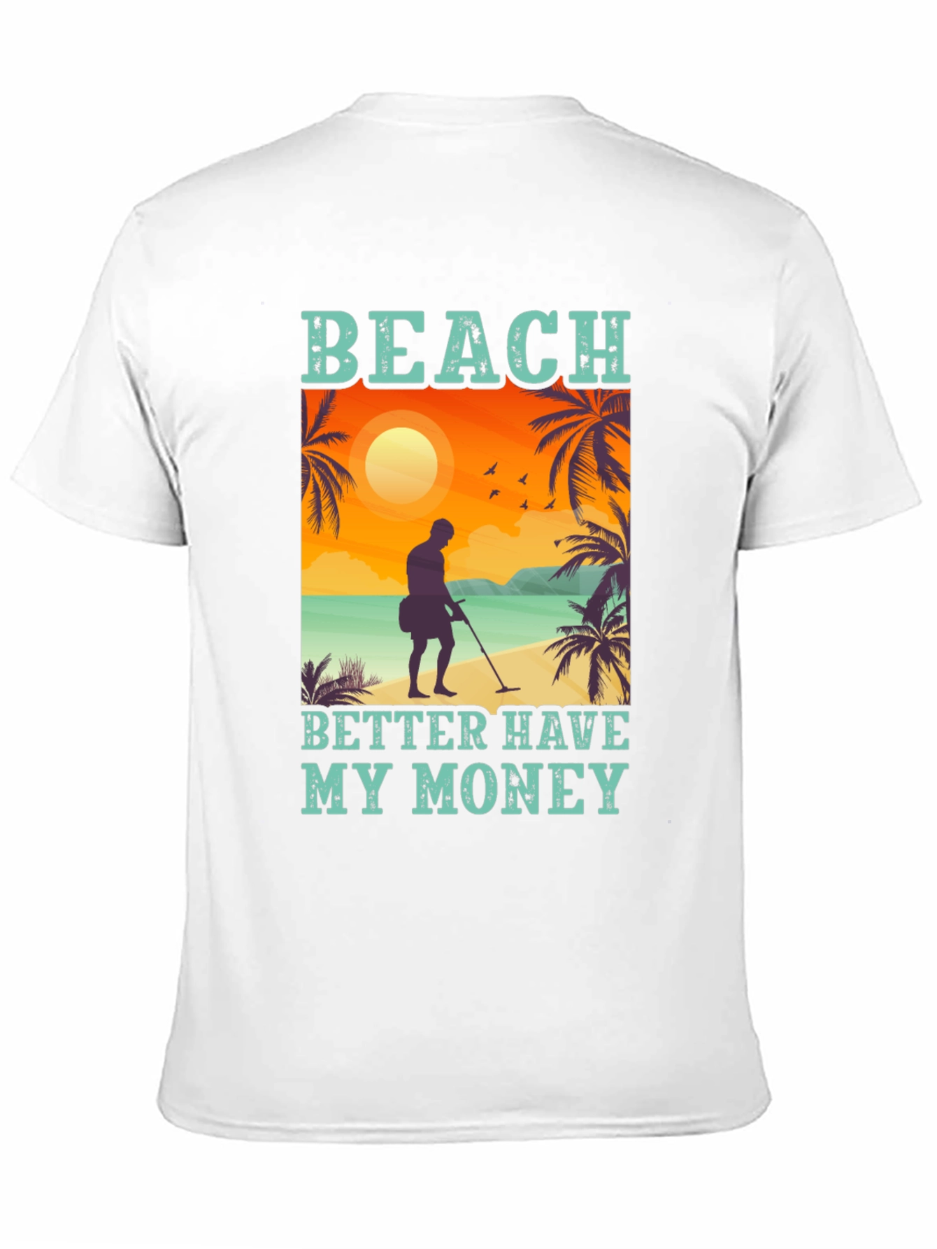 Black Beach Better Have My Money Graphic Tee view 11
