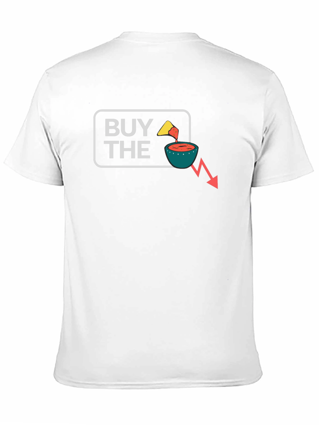 Black Buy the Dip T-Shirt - Funny Stock Market Investor Tee view 11