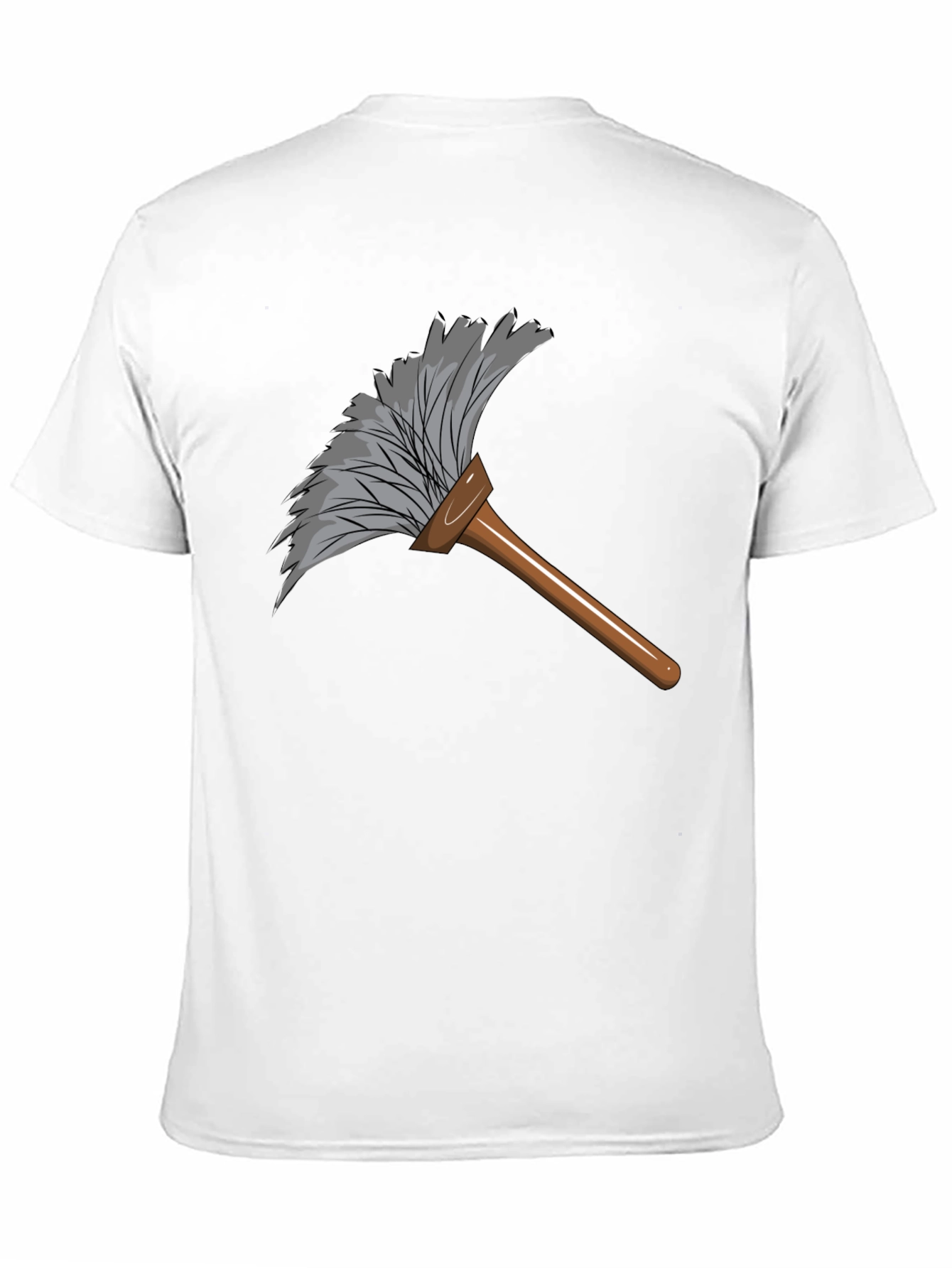 Black Feather Duster Graphic Tee view 11