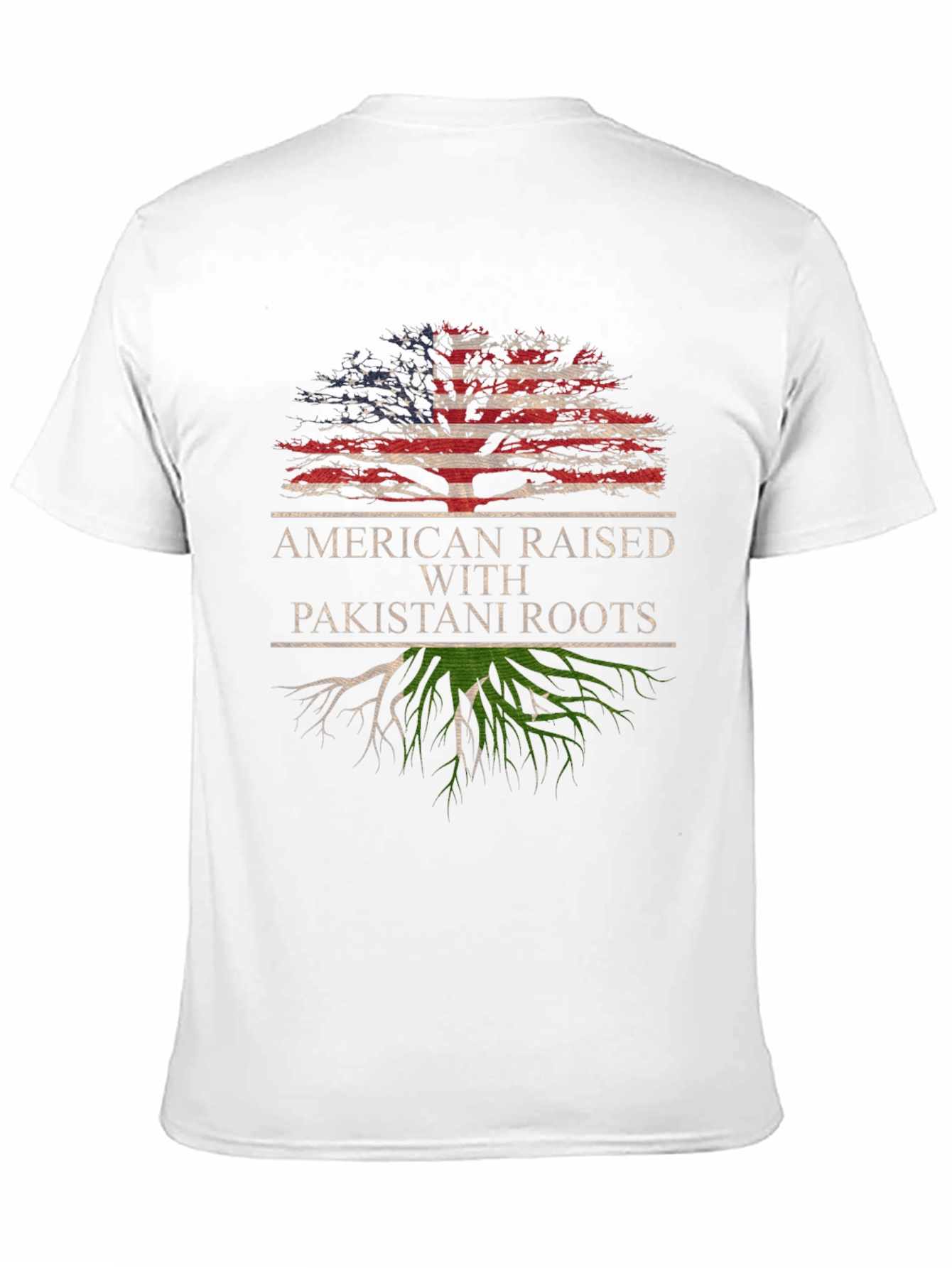 American Raised with Pakistani Roots T-Shirt - 11