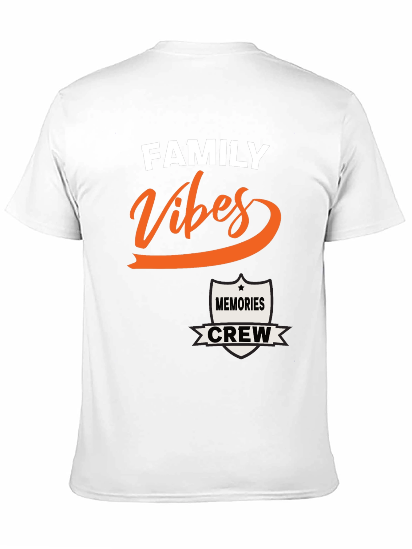 Black Family Vibes Memories Crew T-Shirt view 11