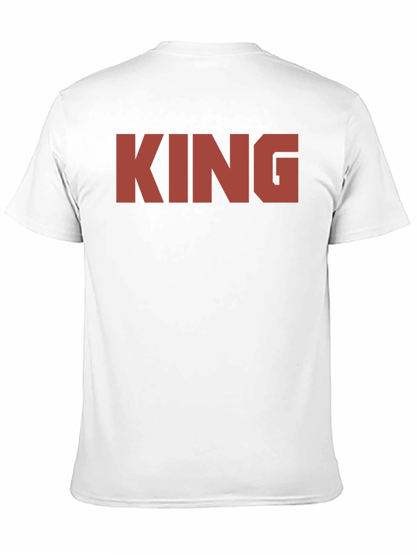 Black Bold King Graphic Tee - Black Crew Neck Shirt view 11