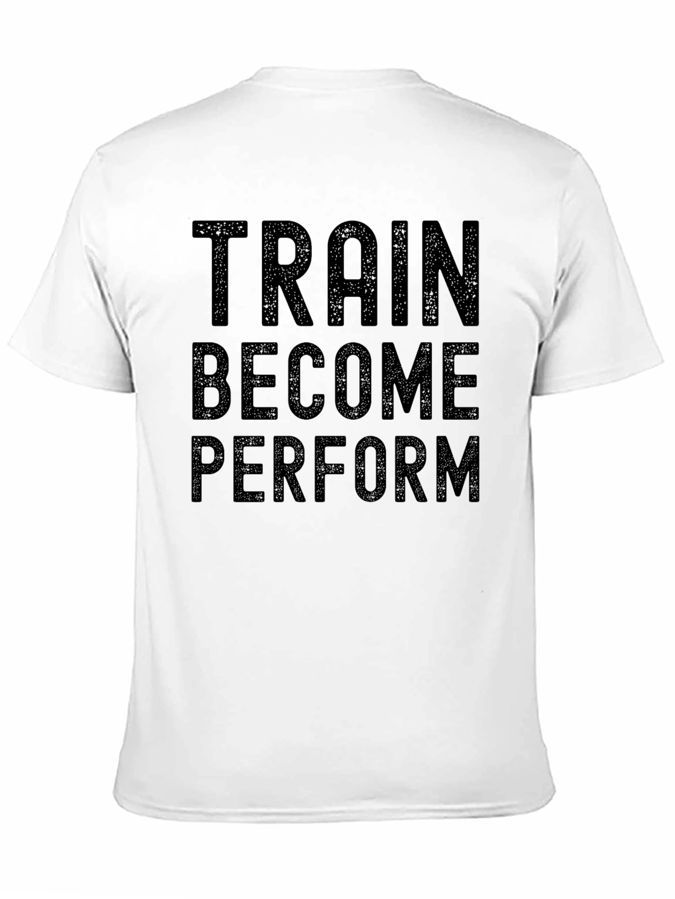 Black Train Become Perform Graphic Tee view 11