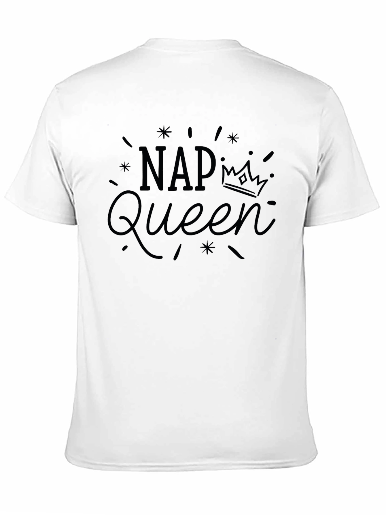 Black Nap Queen Graphic Tee - Relax in Style! view 11
