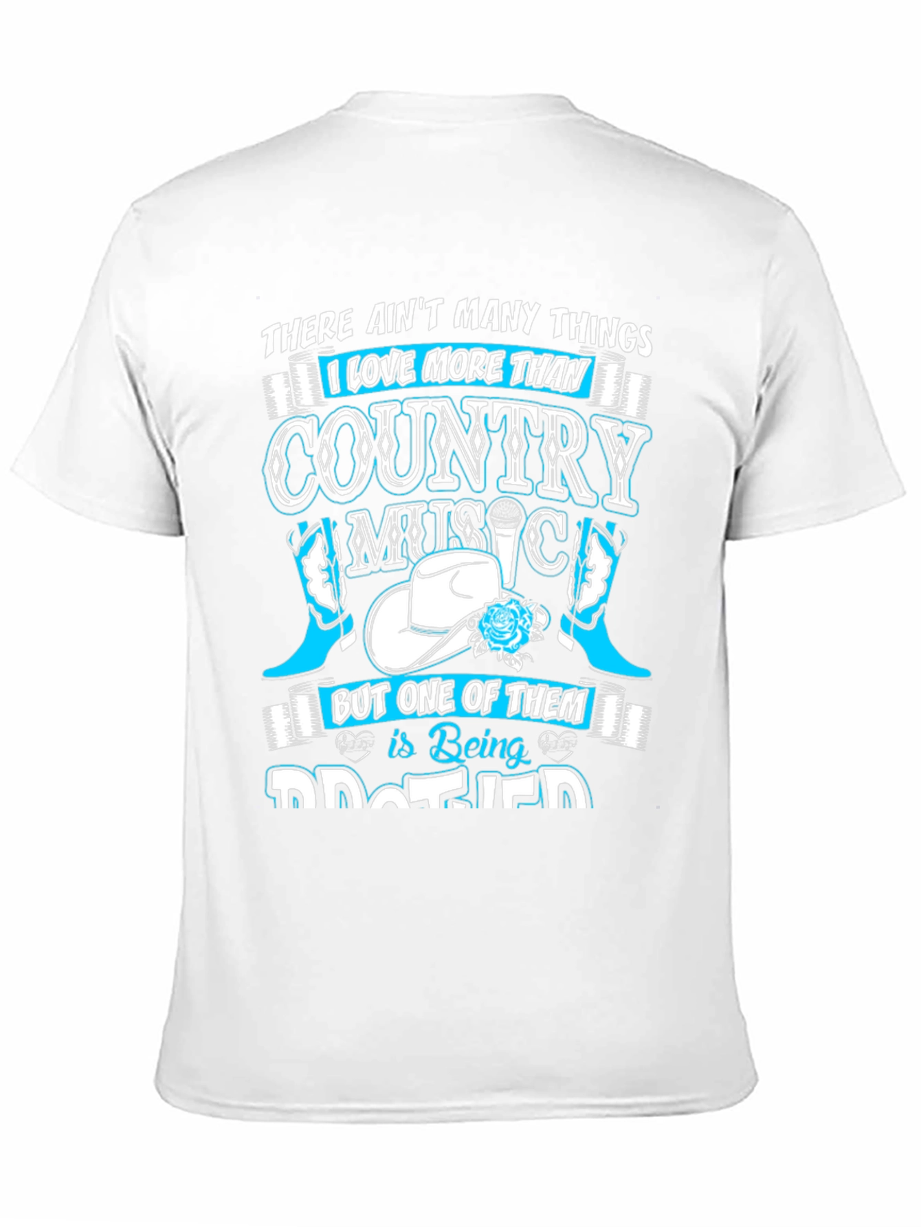 Black Country Music Lover T-Shirt view 11