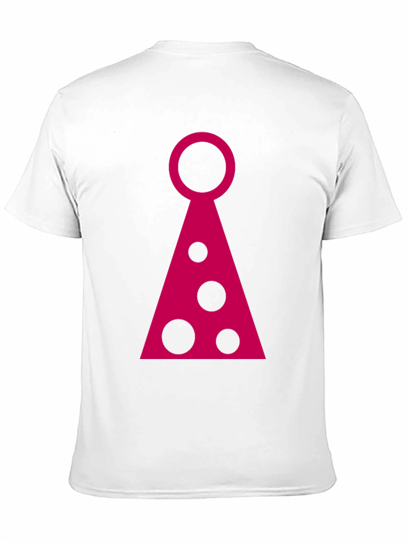 Black Unique Graphic Tee - Modern Geometric Design view 11