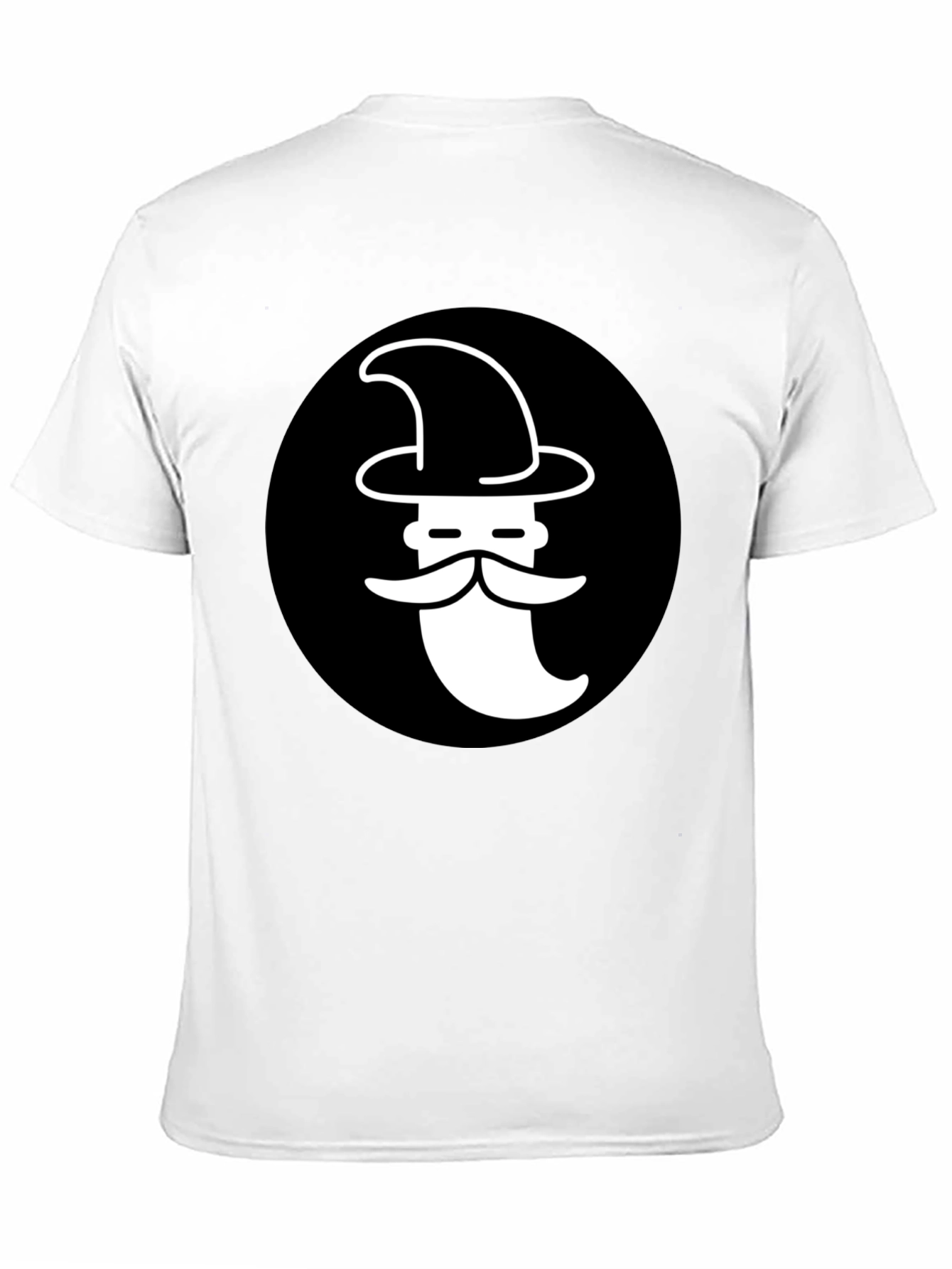 Black Wizard Graphic T-Shirt - Black Cotton Tee view 11