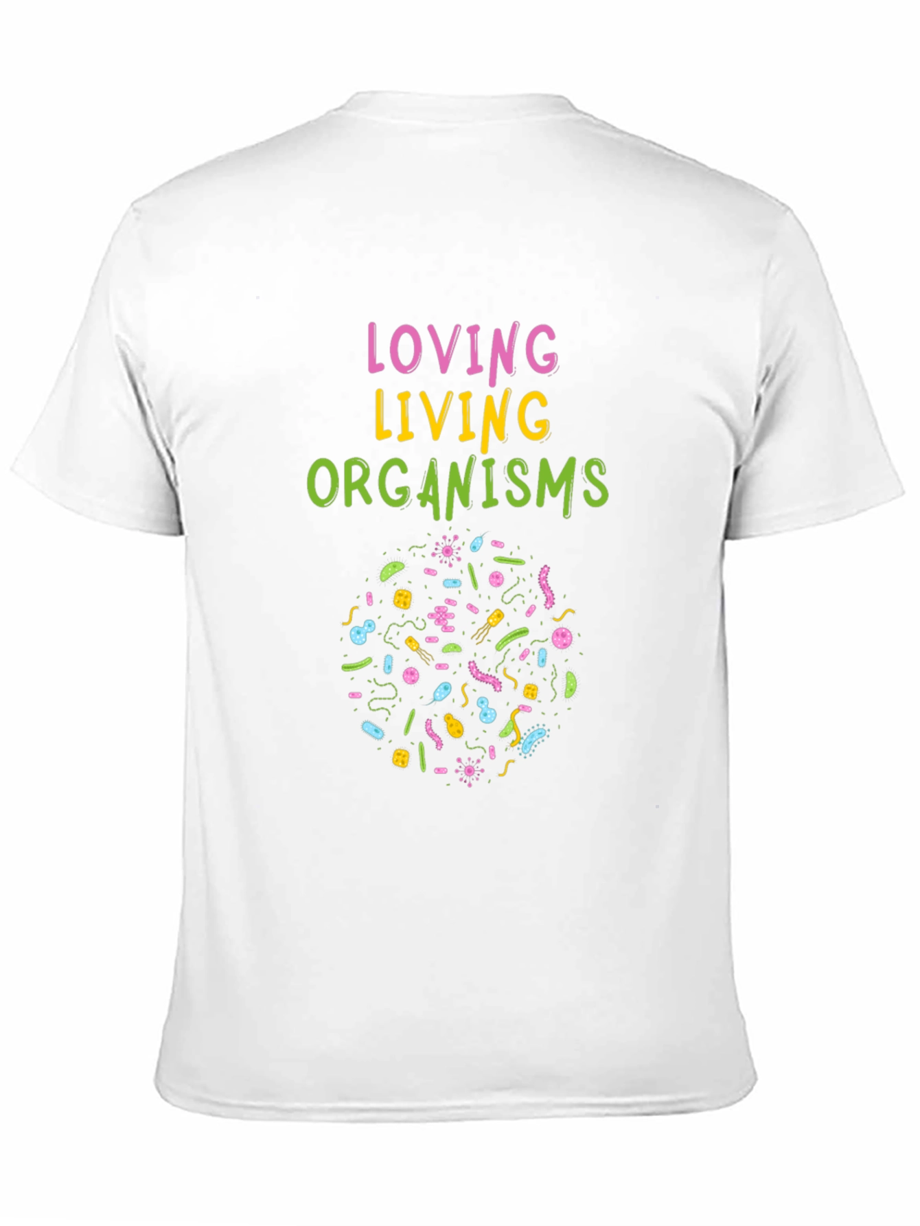 Black Loving Living Organisms Graphic Tee view 11