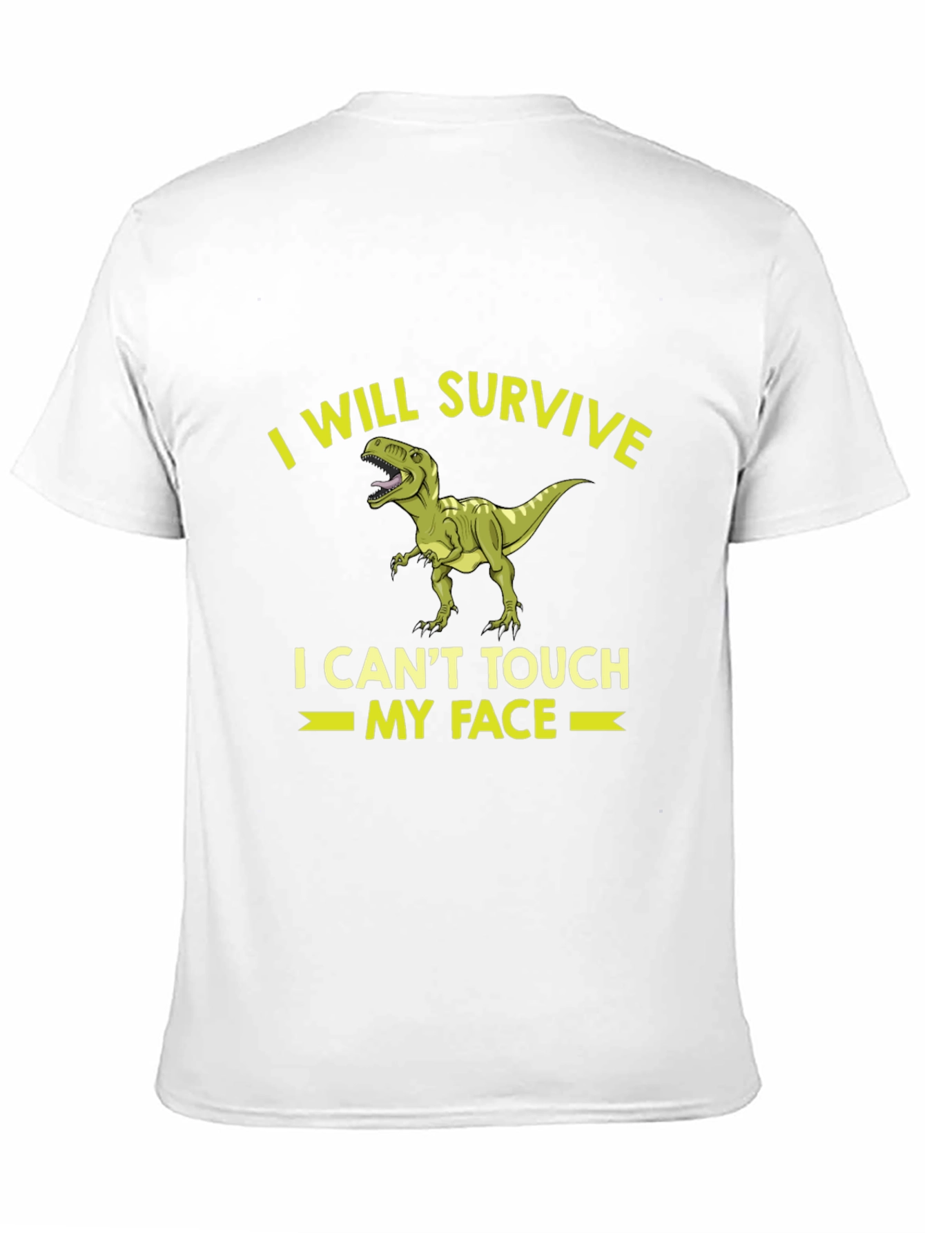 Black I Will Survive Dinosaur T-Shirt view 11