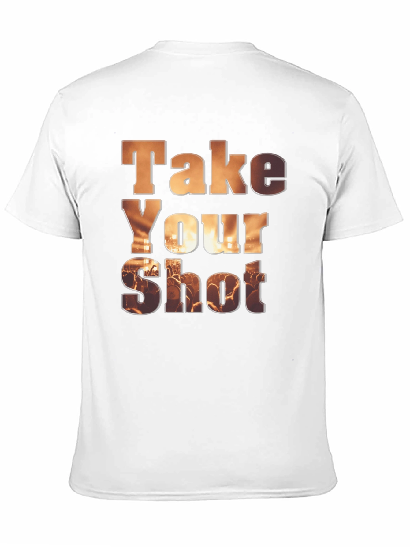 Black Take Your Shot Graphic T-Shirt view 11