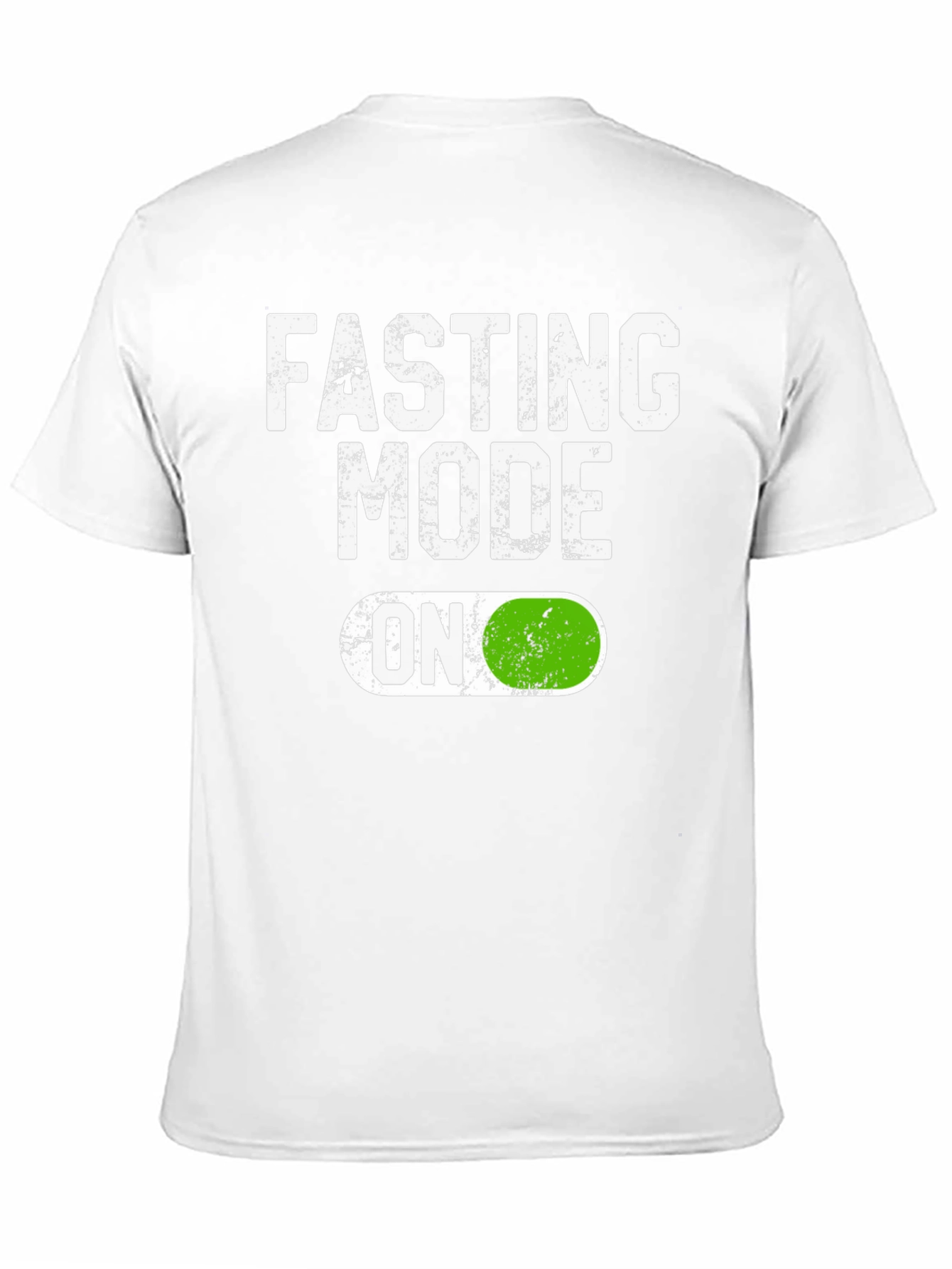 Black Fasting Mode On T-Shirt - Funny Diet Tee view 11