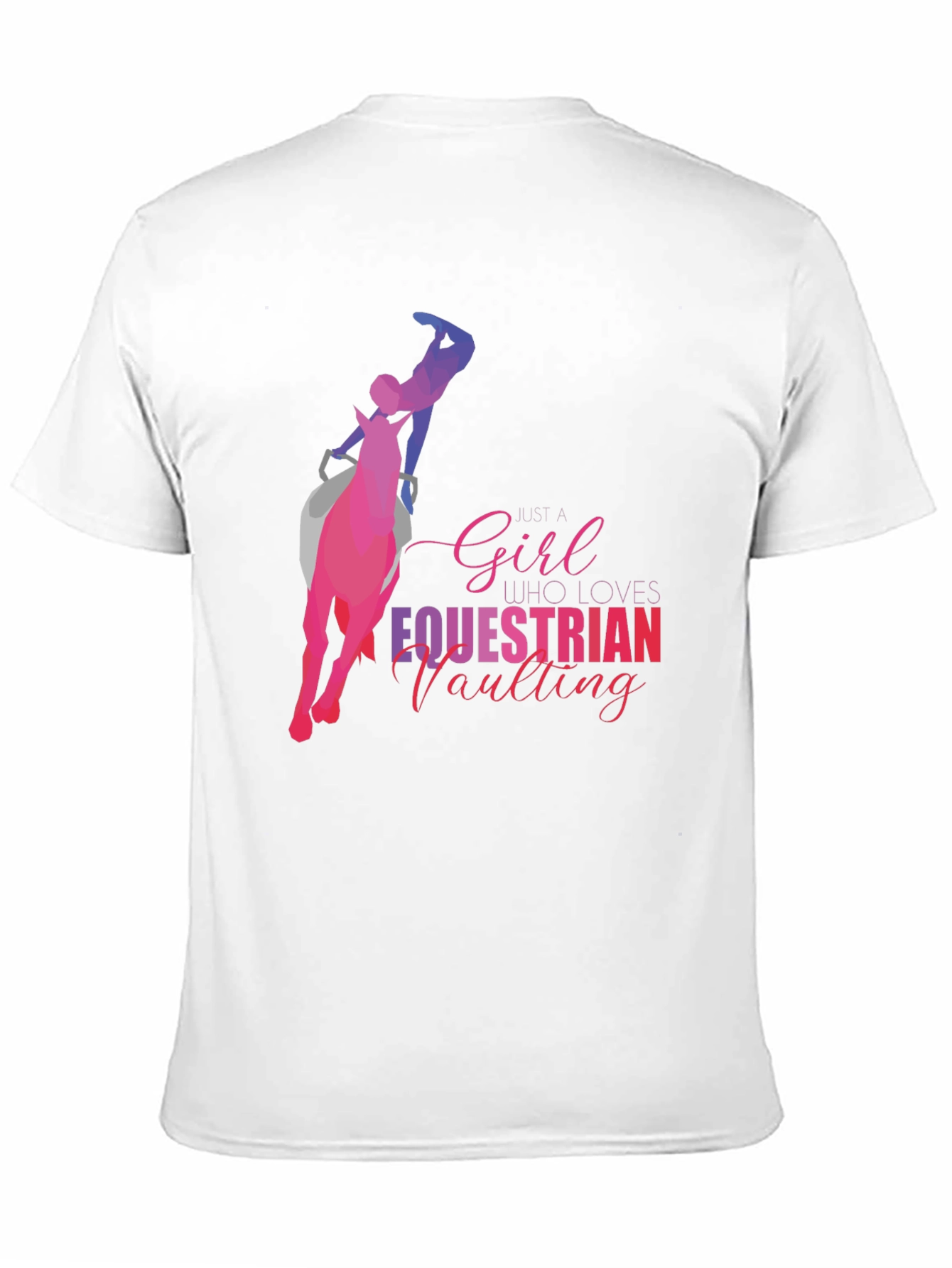 Equestrian Vaulting Graphic T-Shirt - 11