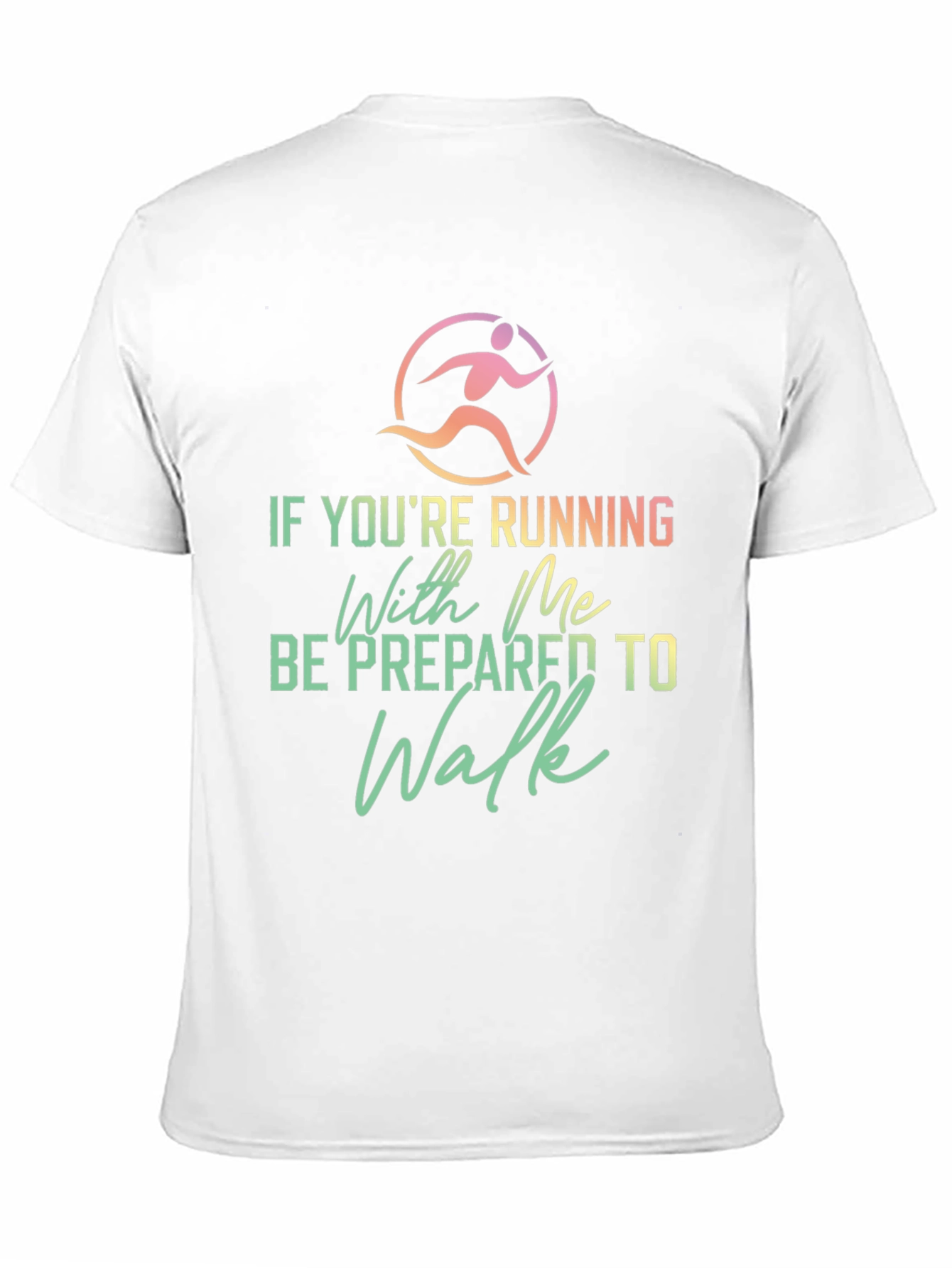Black Funny Running Shirt: Be Prepared To Walk view 11