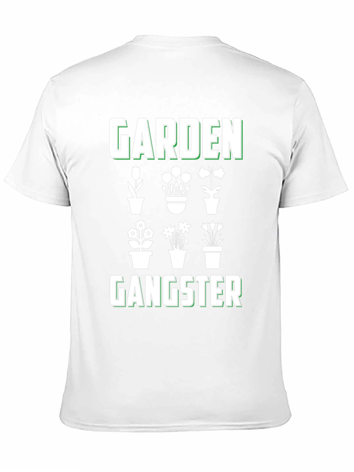 Black Garden Gangster Black T-Shirt - Plant Lover Tee view 11