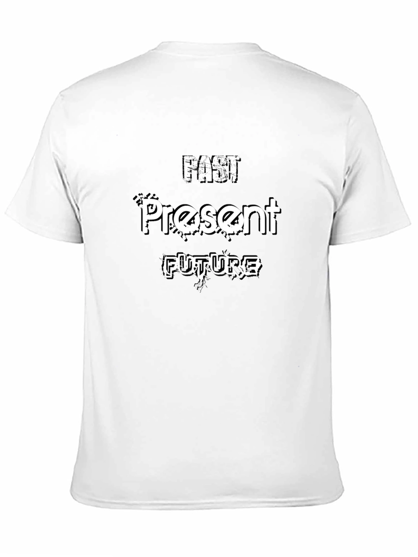 Black Past Present Future Graphic Tee view 11