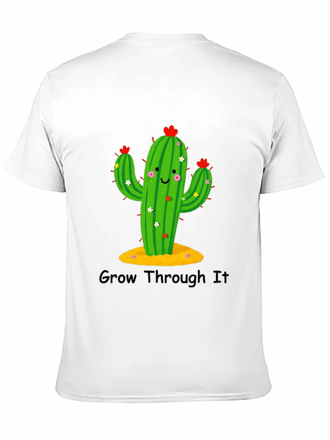 Black Cactus Graphic Tee - Grow Through It view 11