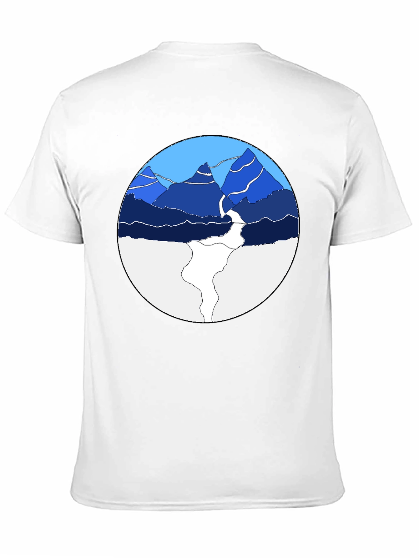 Black Mountain Graphic Print Crew Neck T-Shirt view 11