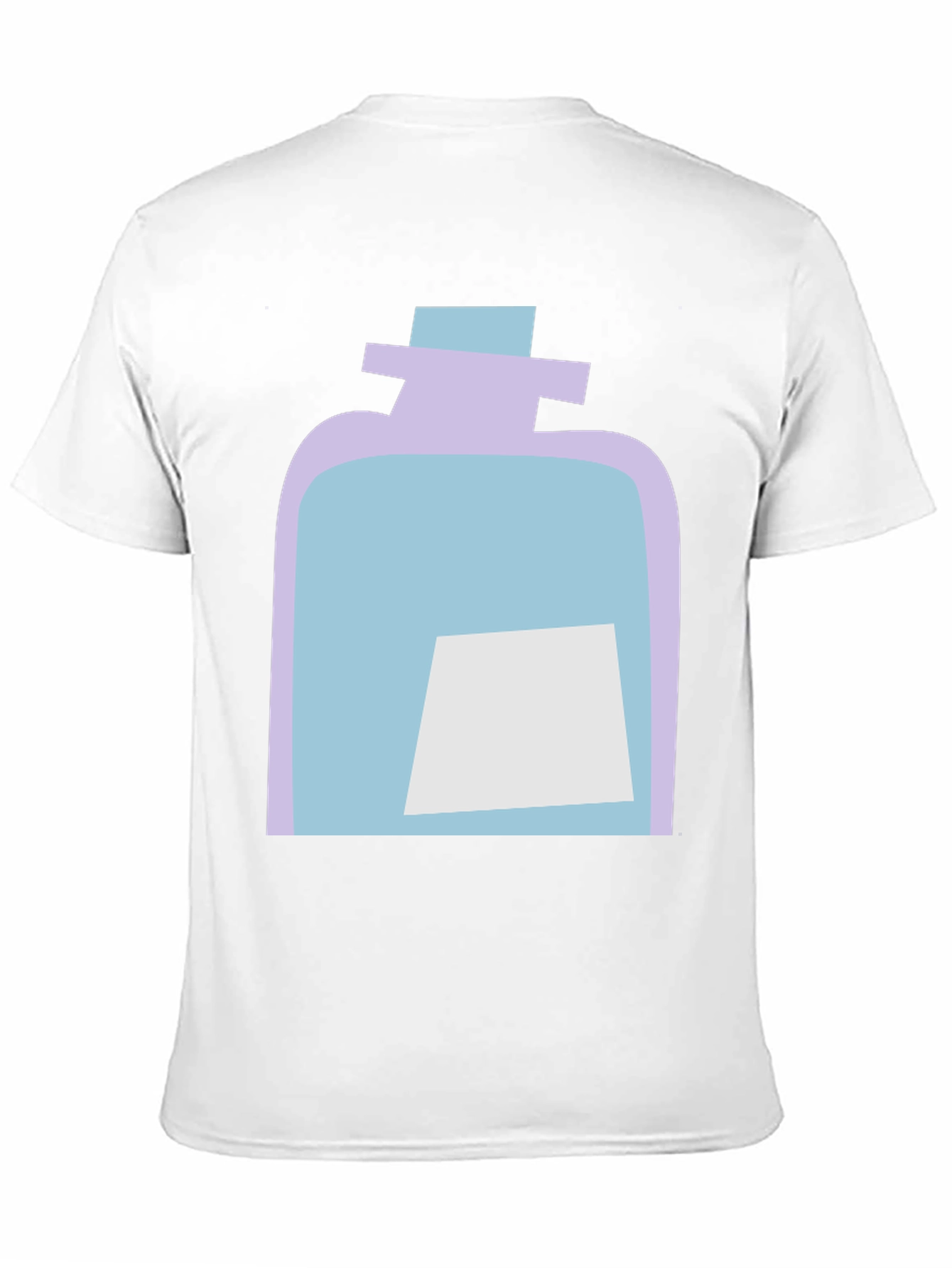 Black Potion Bottle Graphic Tee - Casual Black T-Shirt view 11