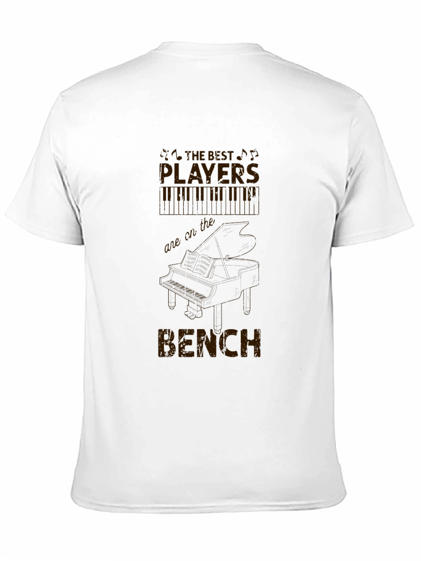 Black The Best Players are on the Bench T-Shirt view 11