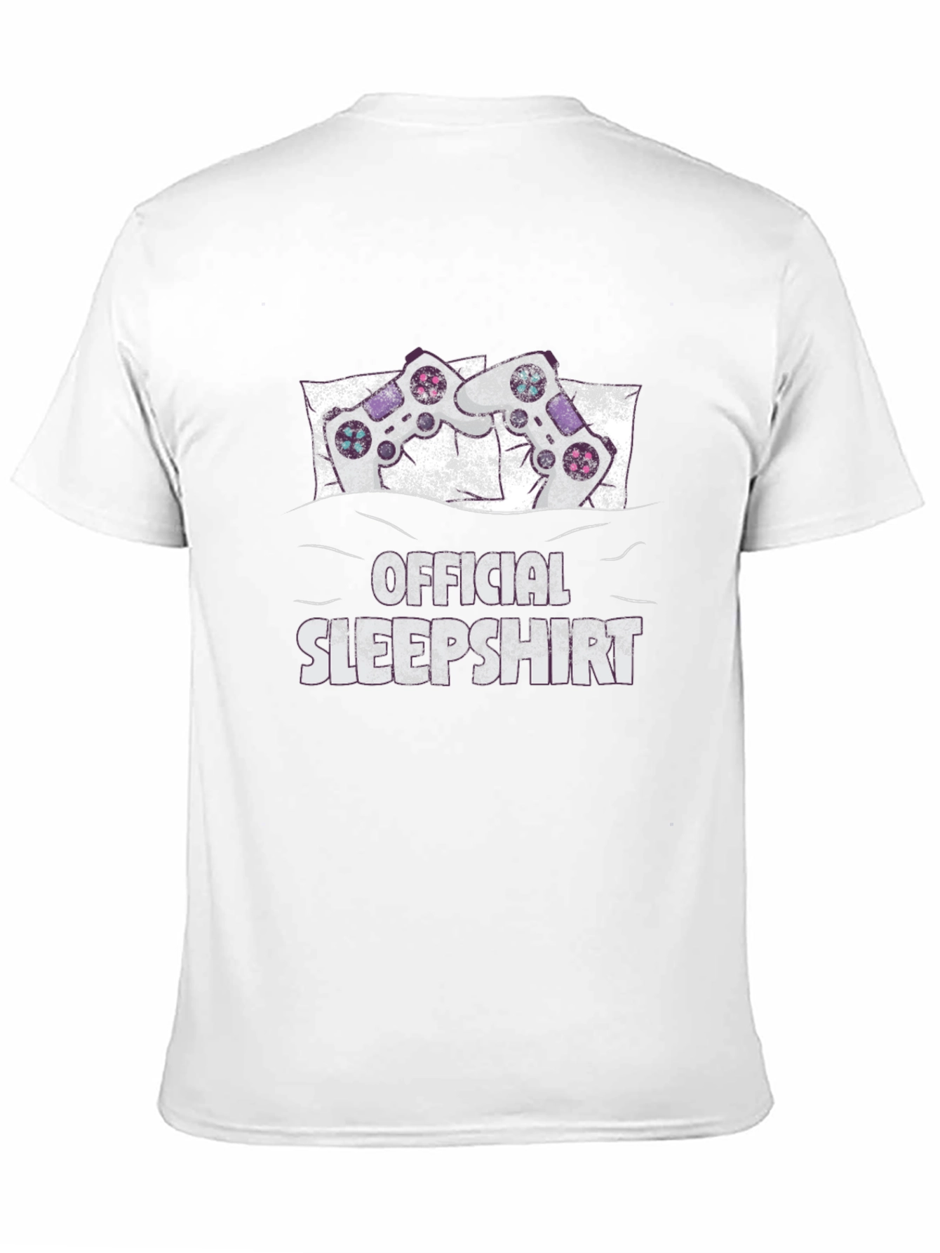 Black Official Sleepshirt Gaming T-Shirt view 11