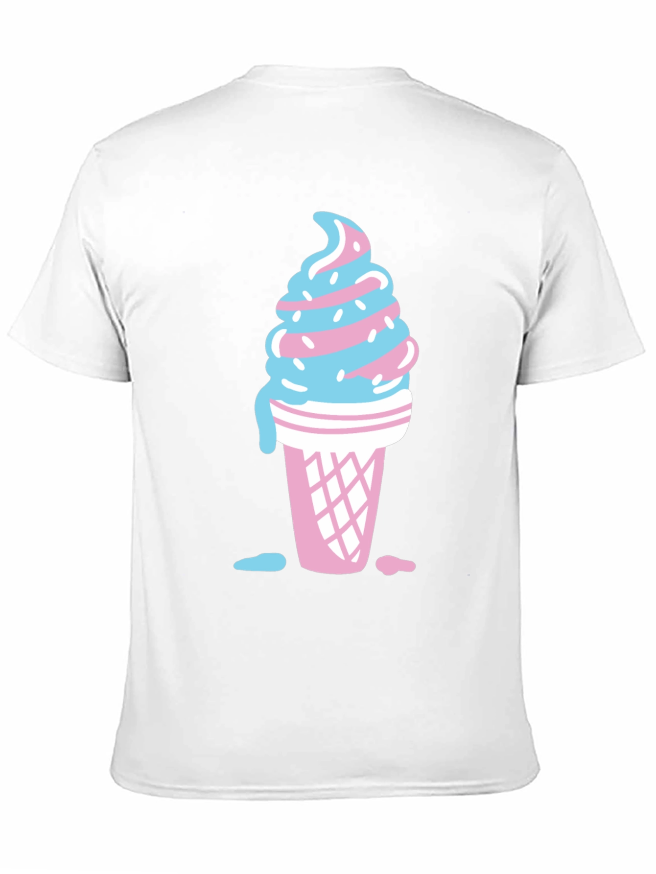 Black Ice Cream Cone T-Shirt view 11