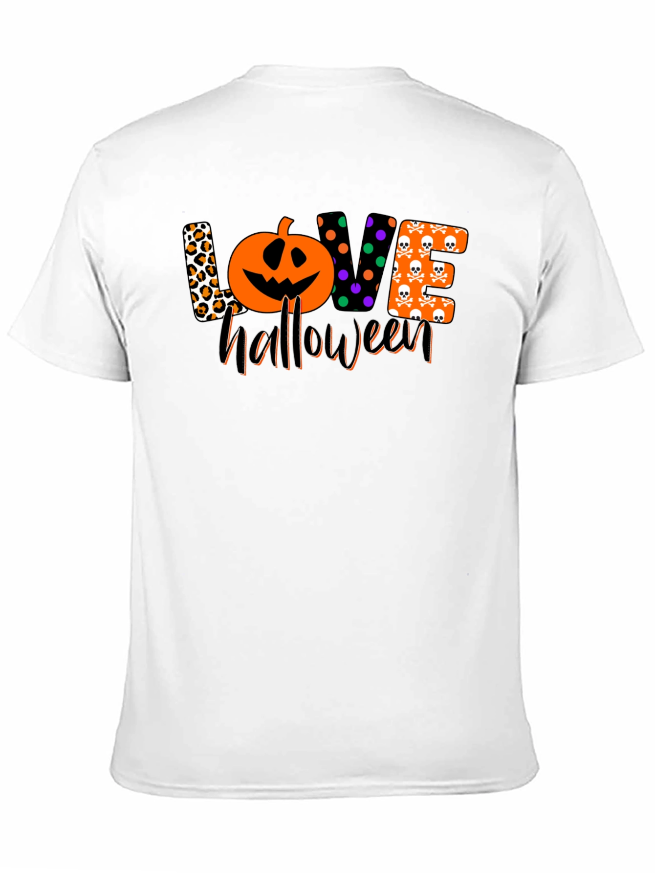 Love Halloween Black T-Shirt - 11