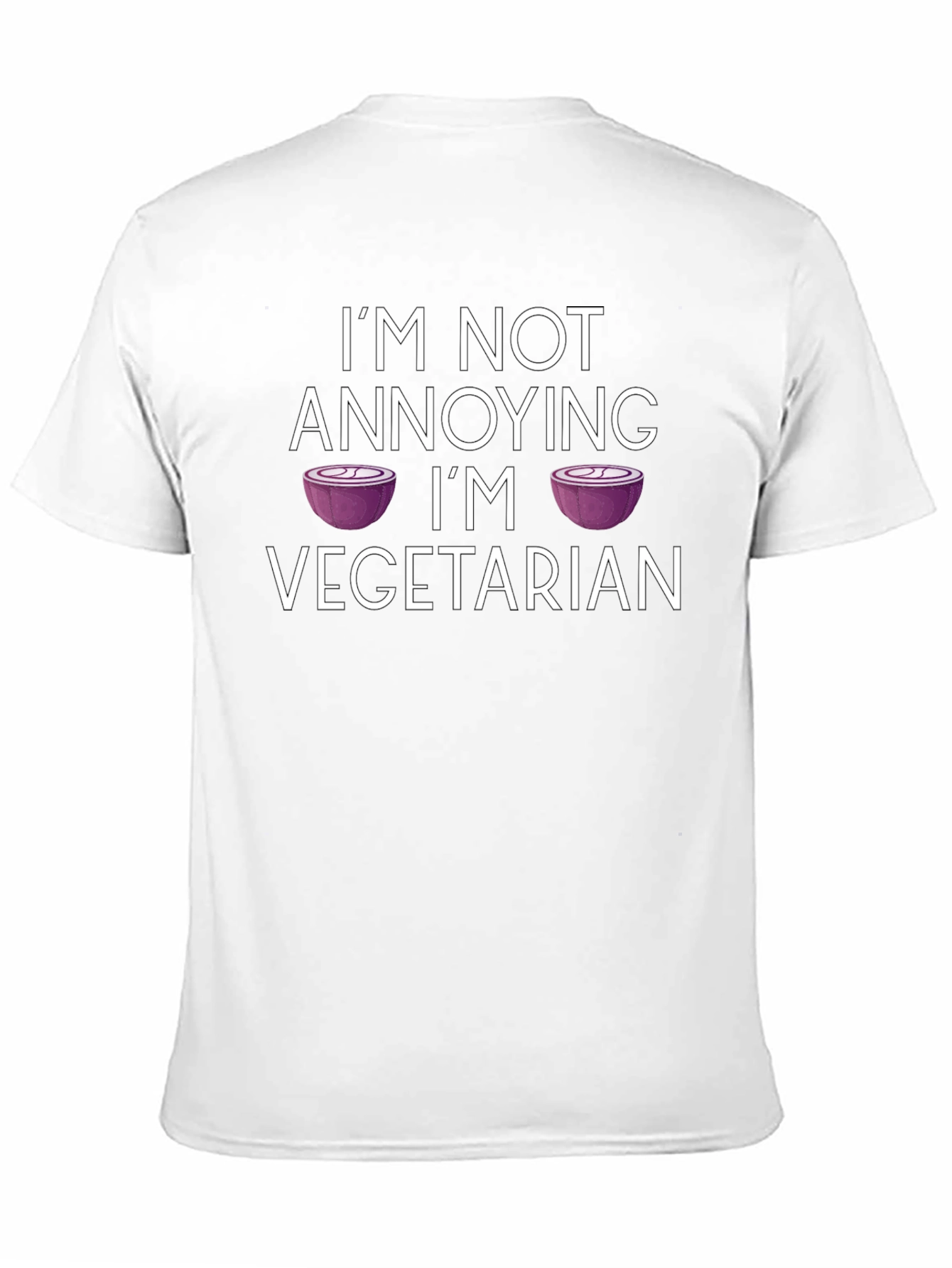 Black Funny Vegetarian Graphic Tee view 11