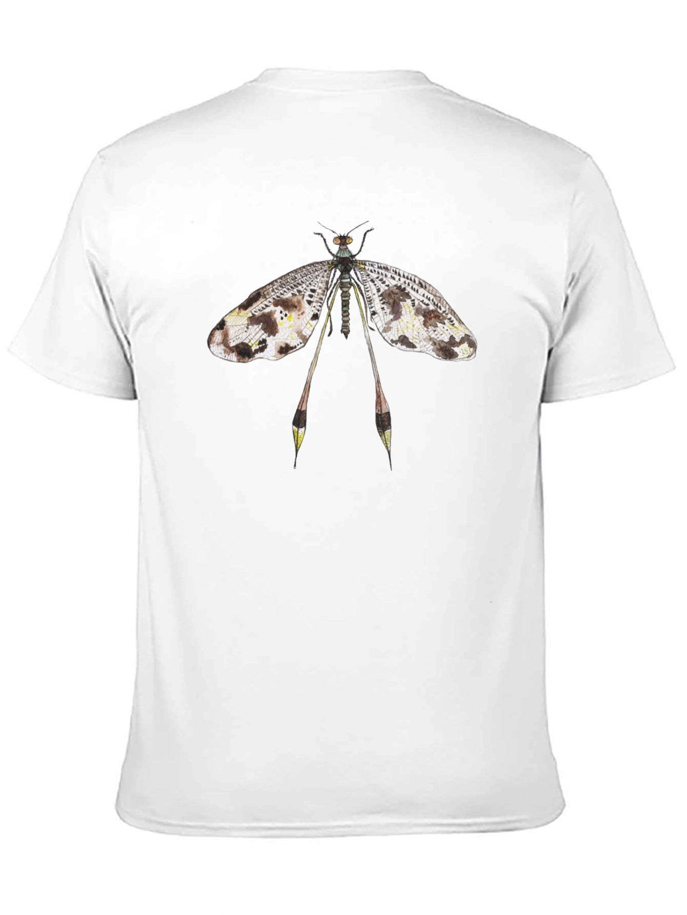 Black Dobsonfly Graphic Tee - Insect Lover T-Shirt view 11