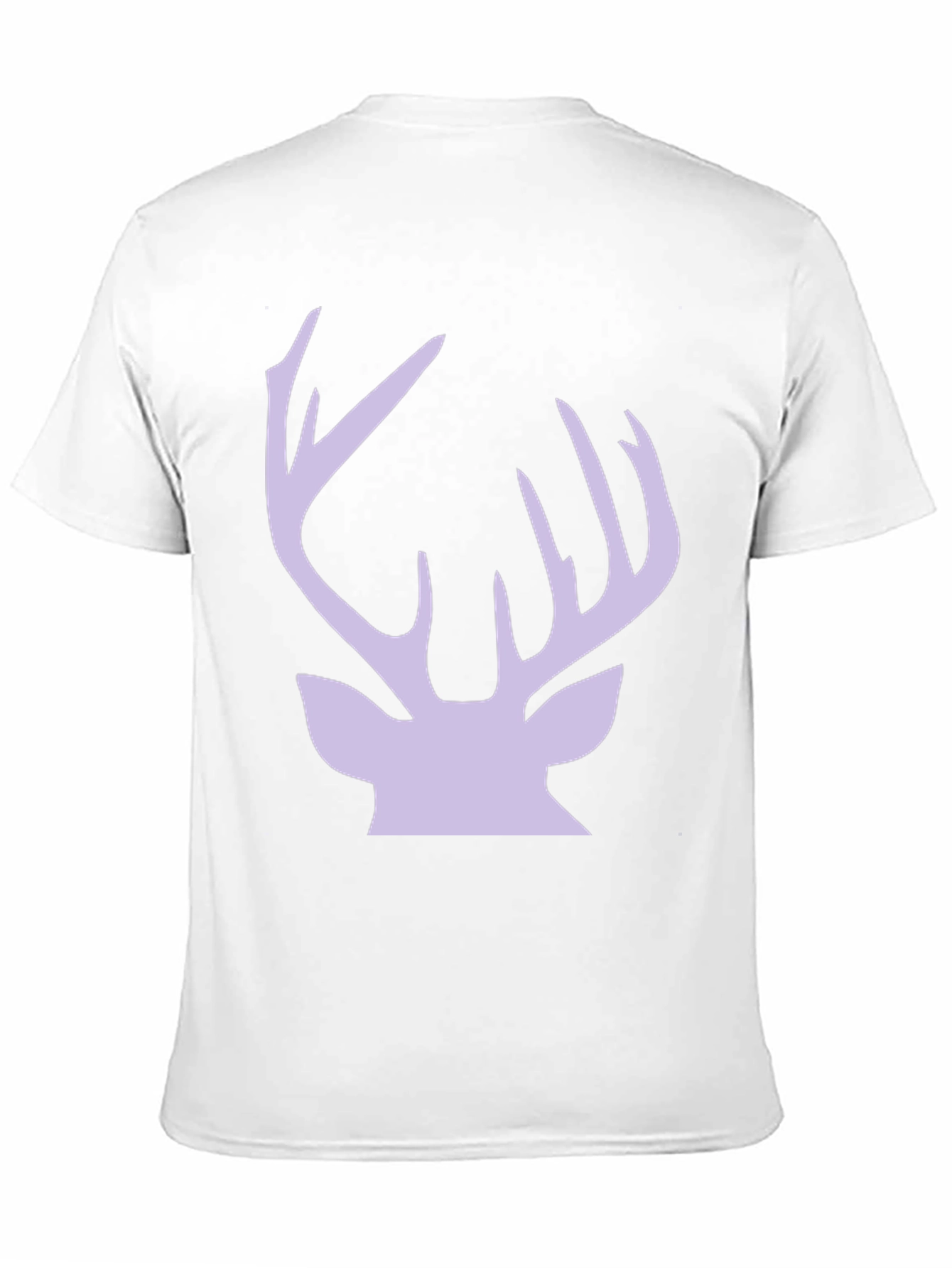 Deer Antler Graphic Tee - Stylish Black Cotton T-Shirt - 11