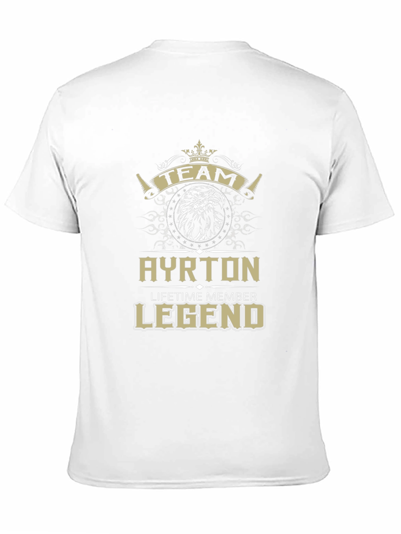 Black Ayrton Lifetime Member Legend Graphic Tee view 11