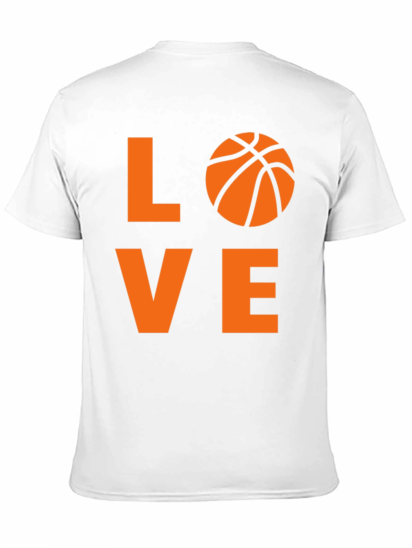 Black Love Basketball Graphic Tee - Black Cotton Shirt view 11