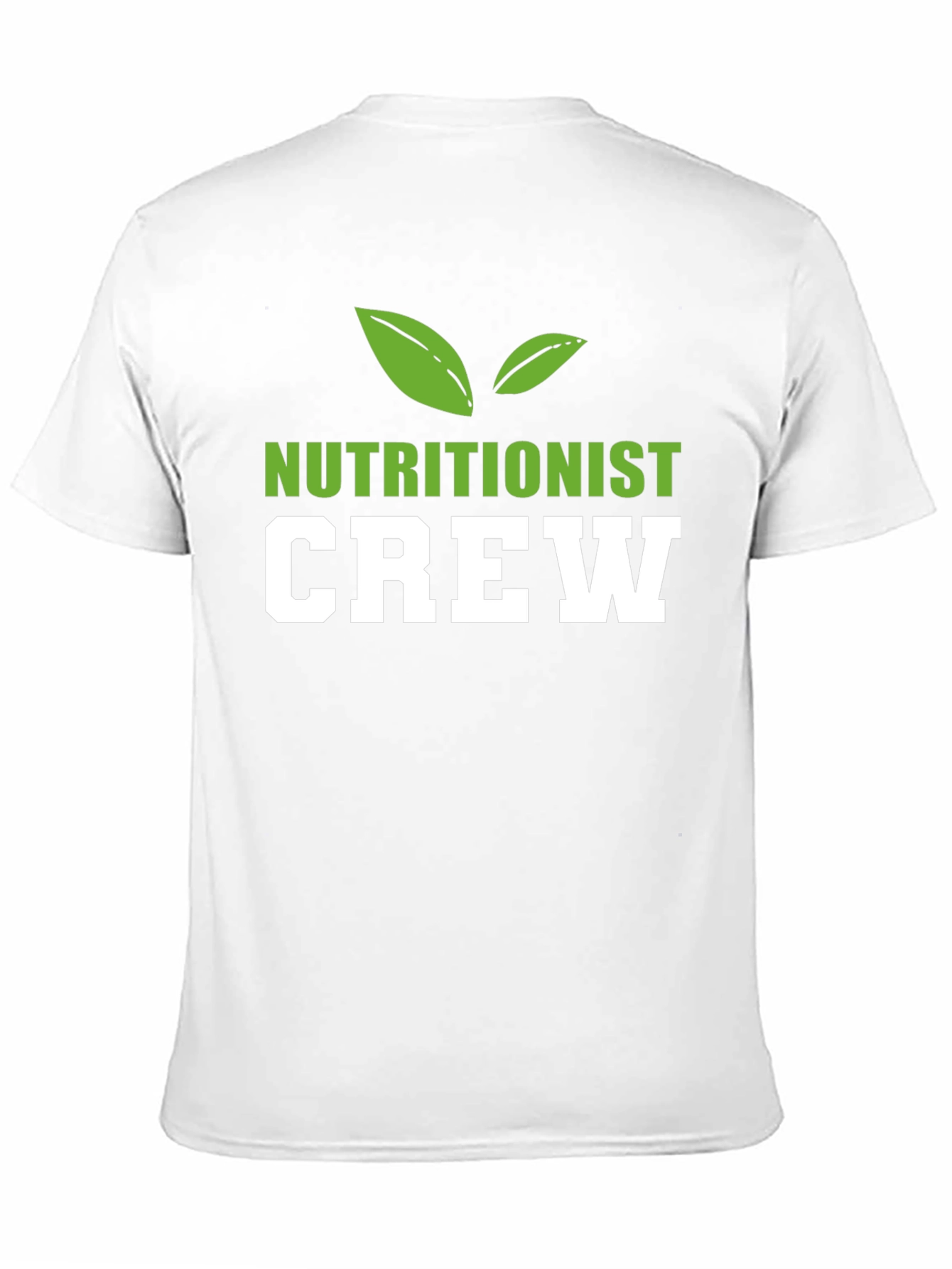 Black Nutritionist Crew T-Shirt, Black, Cotton Blend view 11