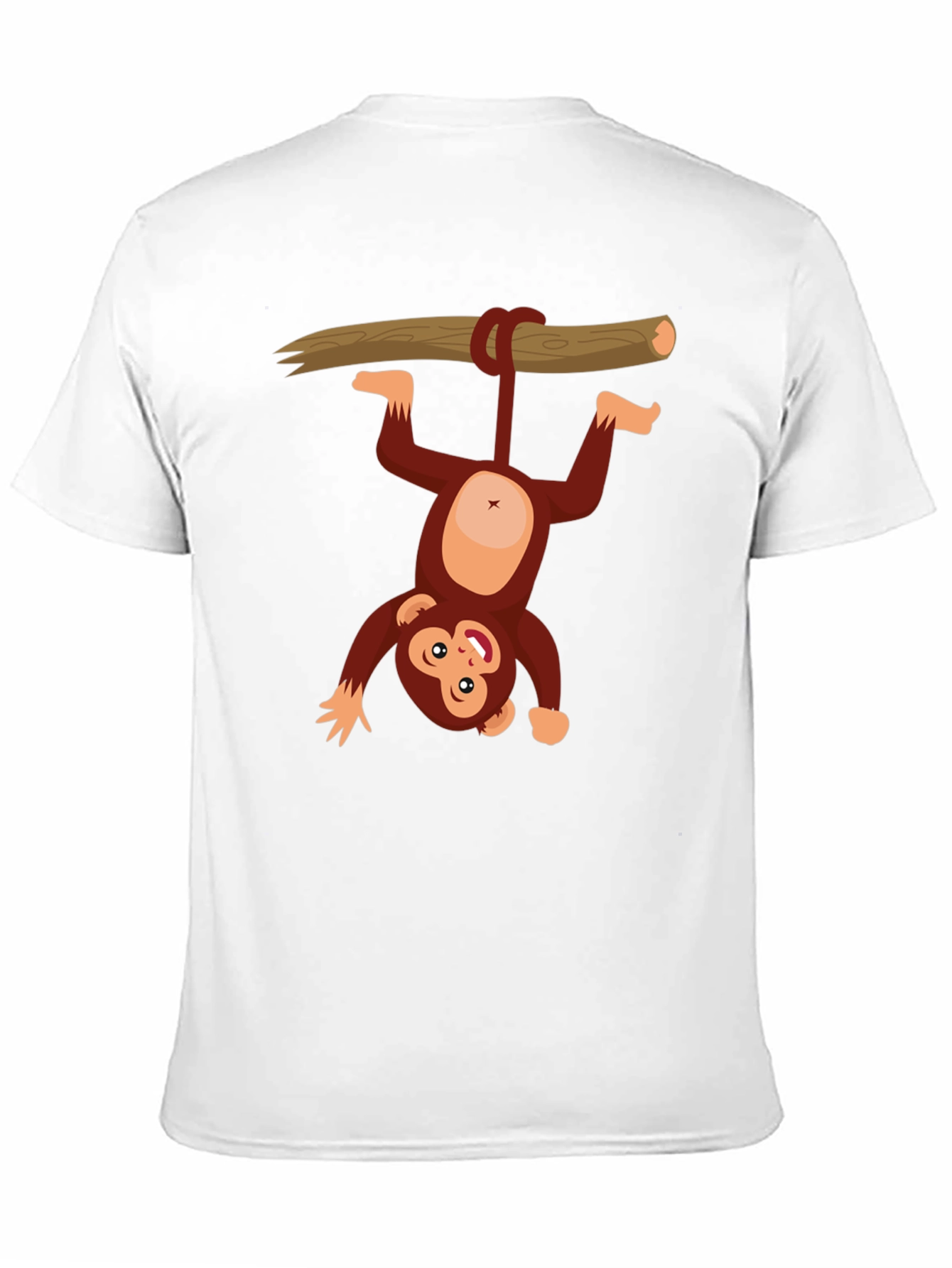 Black Monkeying Around T-Shirt - Fun Graphic Tee for Casual Wear view 11