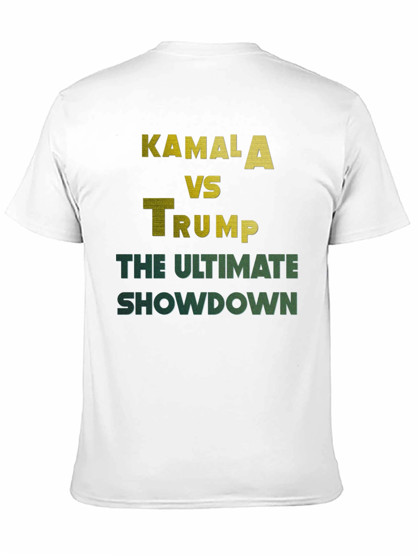 Black Kamala vs Trump T-Shirt: The Ultimate Showdown Tee view 11