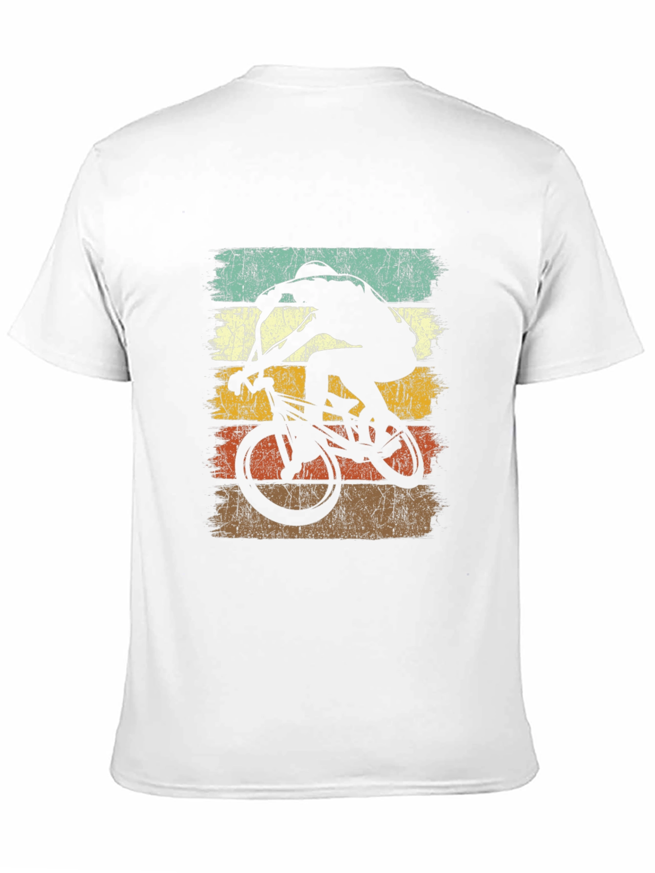 Black Vintage BMX Rider T-Shirt view 11
