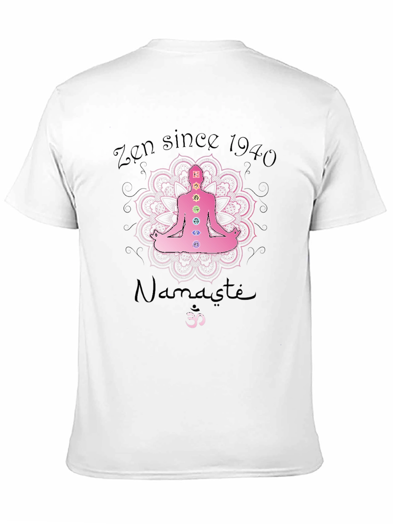 Zen Since 1940 Black Yoga T-Shirt - 11